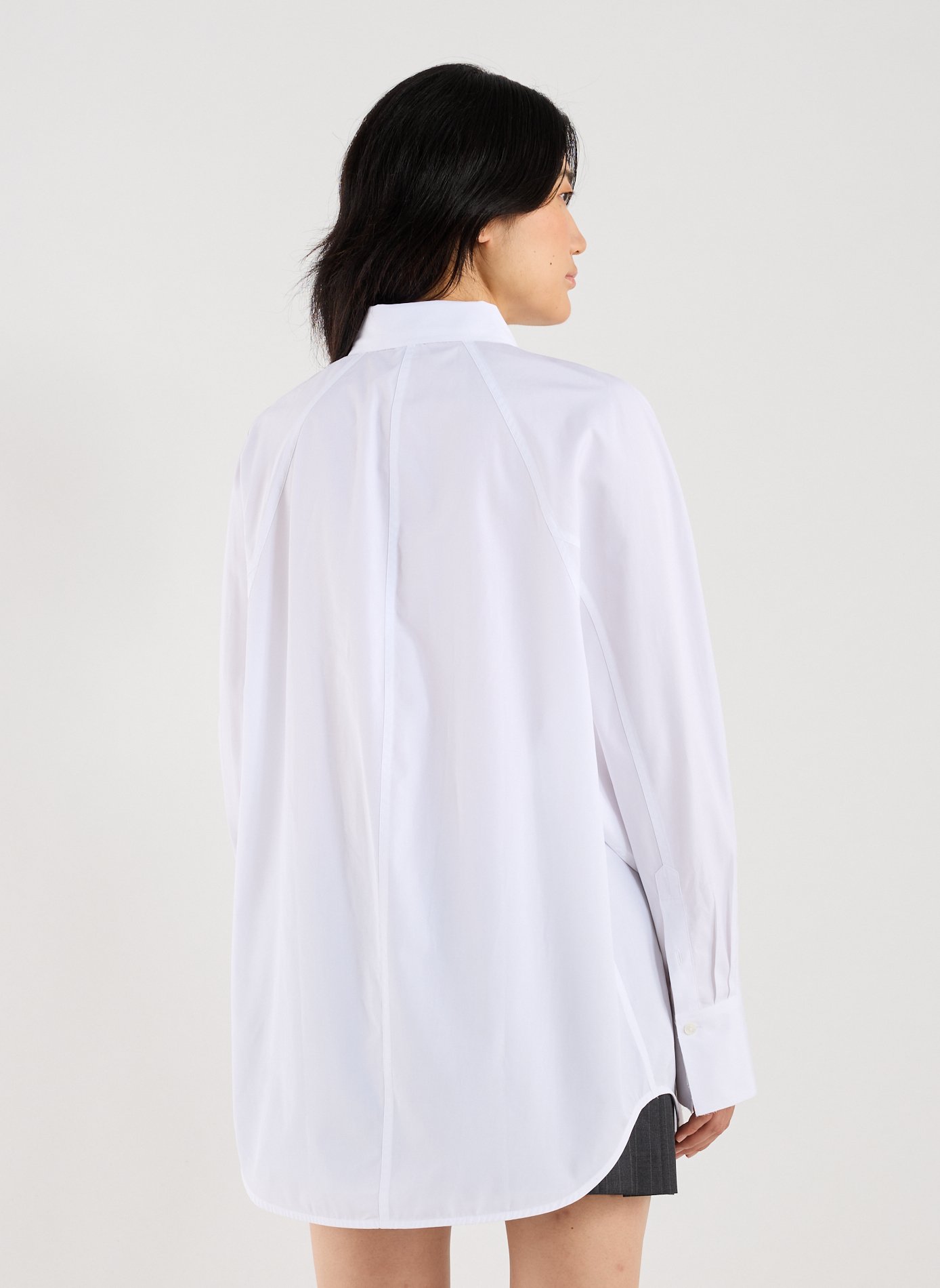 Oversize cotton shirt TOTEME White