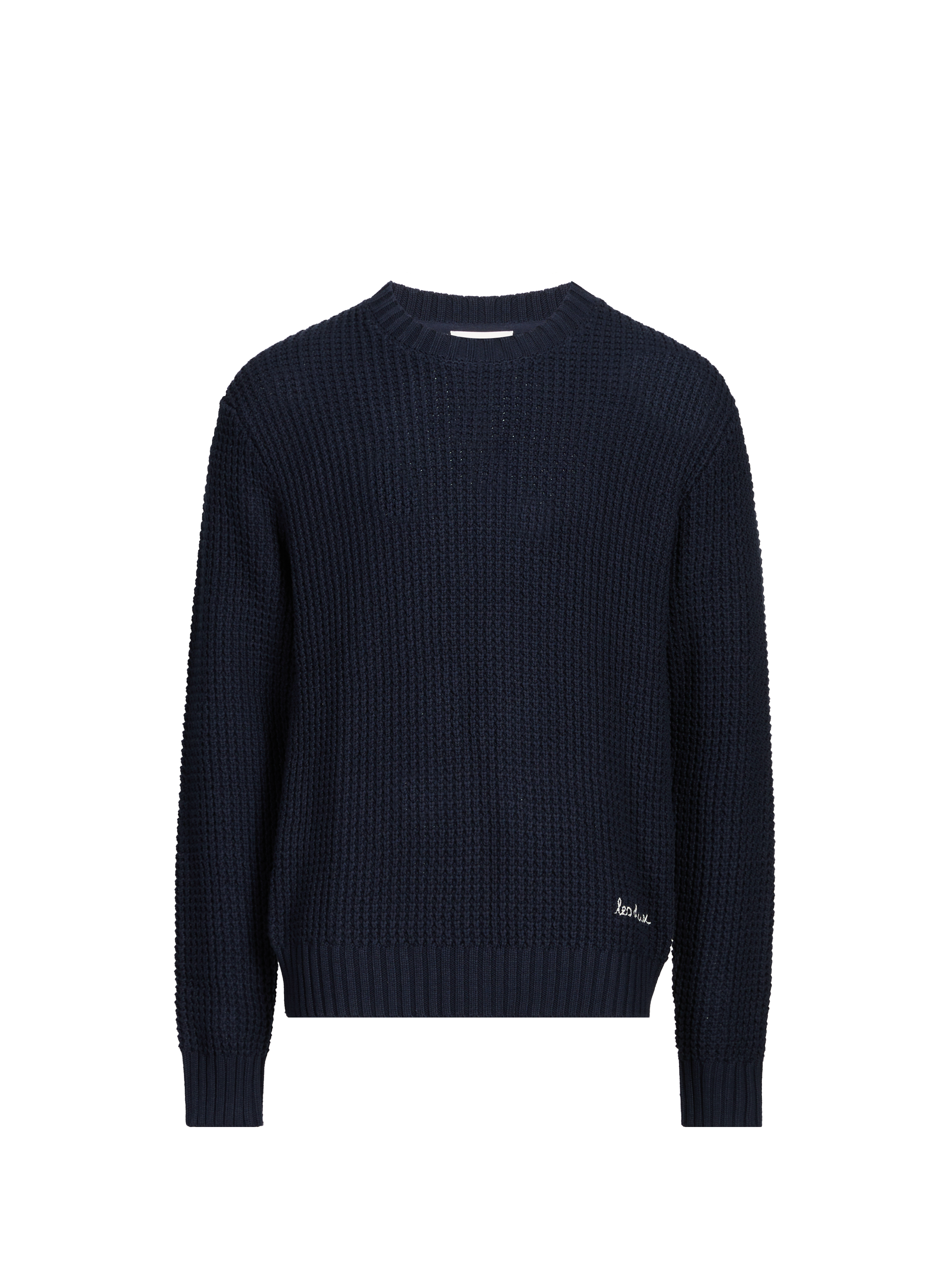 Pull en coton gaufré LES DEUX Bleu