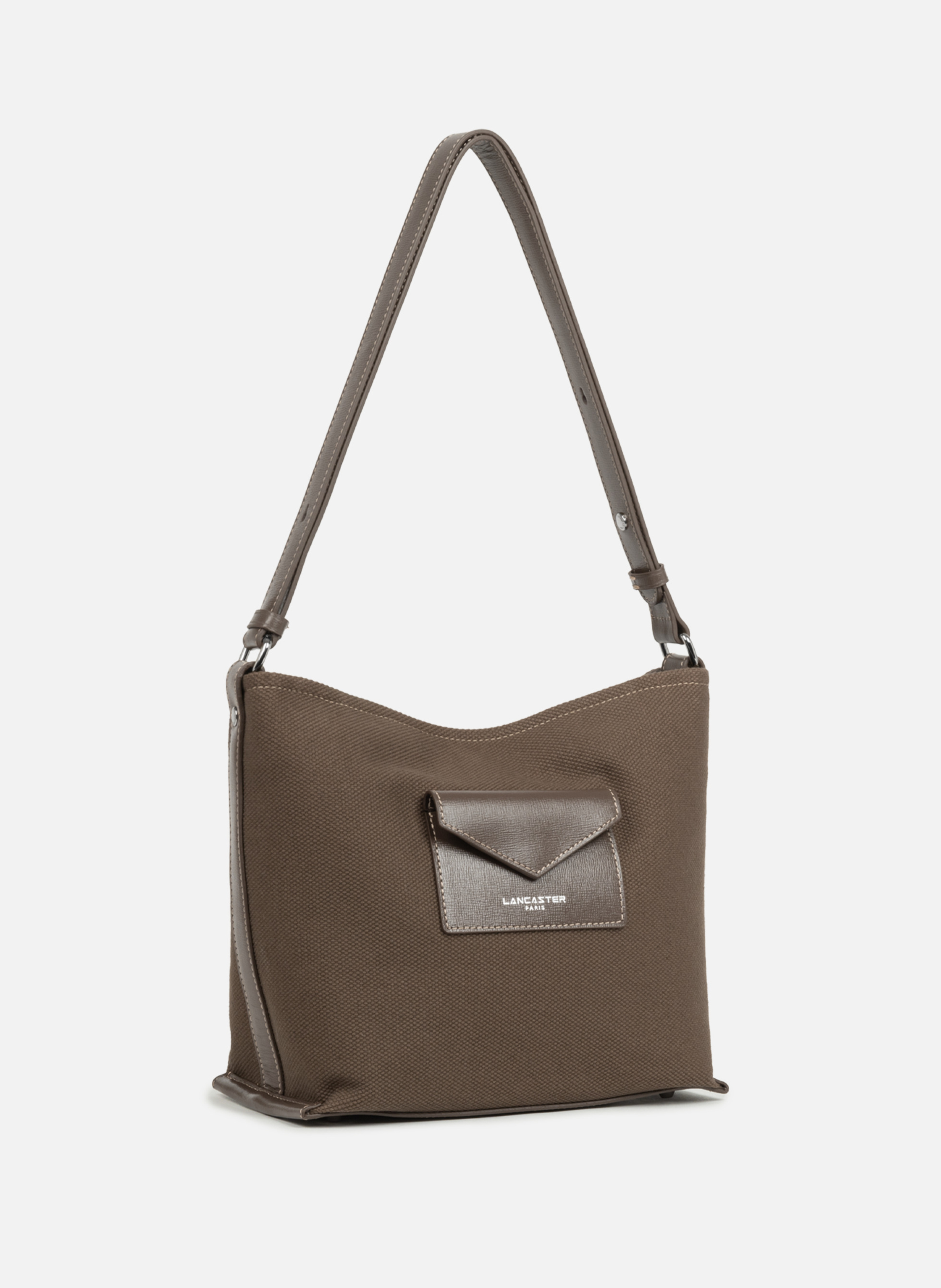 Sac seau - canvas kba LANCASTER Marron