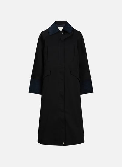 Jacket with classic collar in blended cotton OOF WEAR Jacket with classic collar in blended cotton OOF WEAR