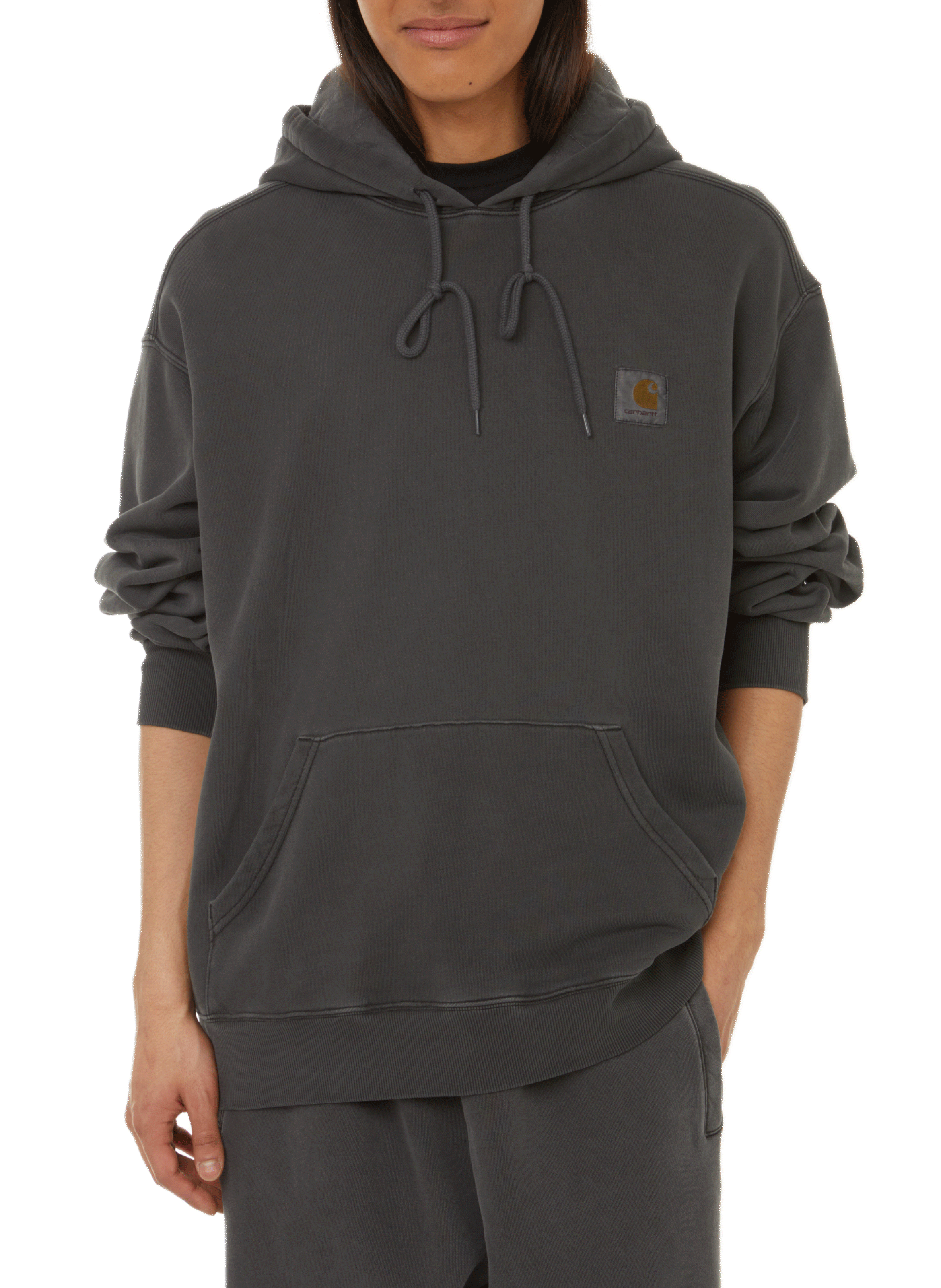 Hoodie Nelson en coton CARHARTT WIP Noir