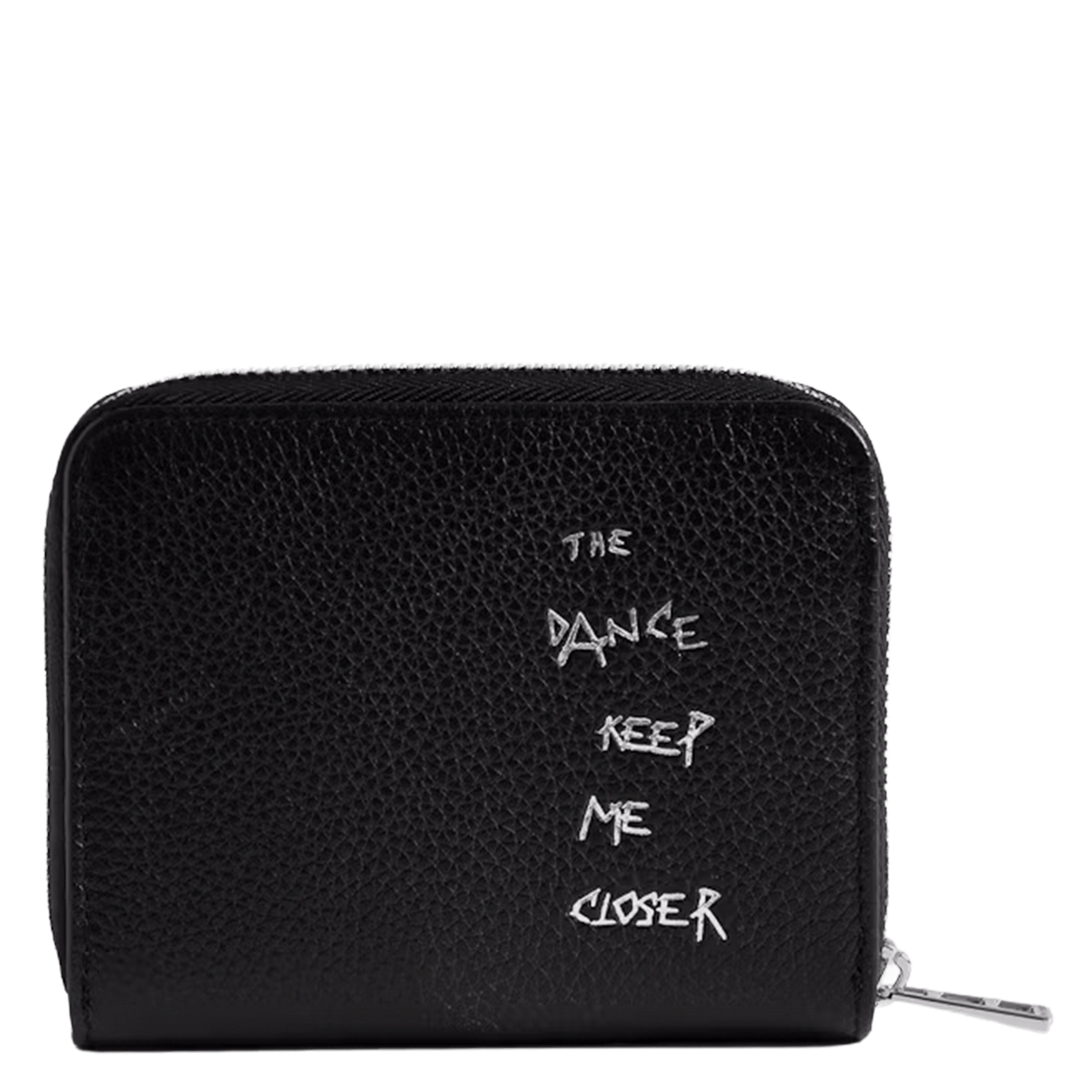 Portefeuille en cuir mini zv ZADIG&VOLTAIRE Noir