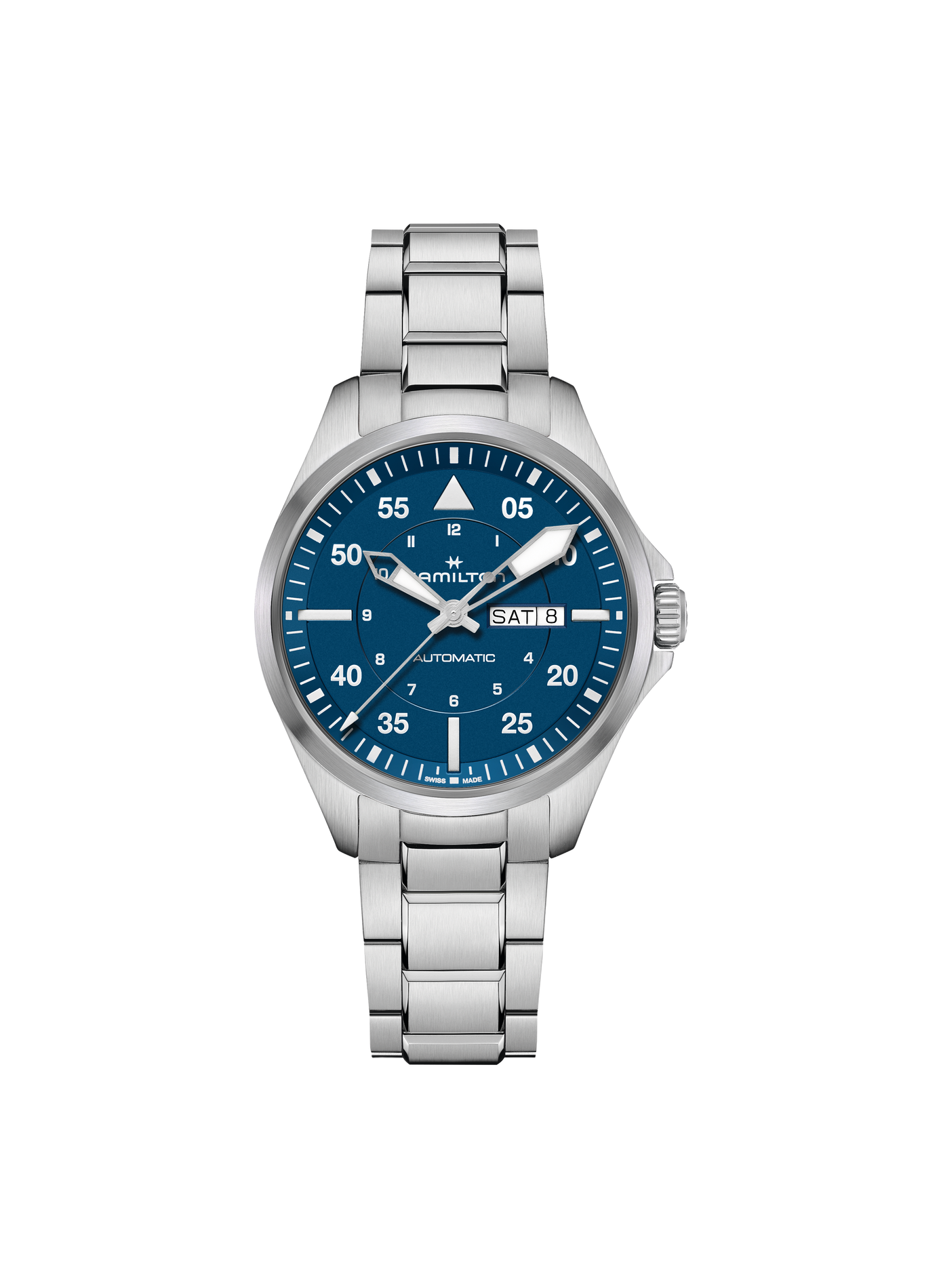 Montre automatique en acier inoxydable HAMILTON Rose