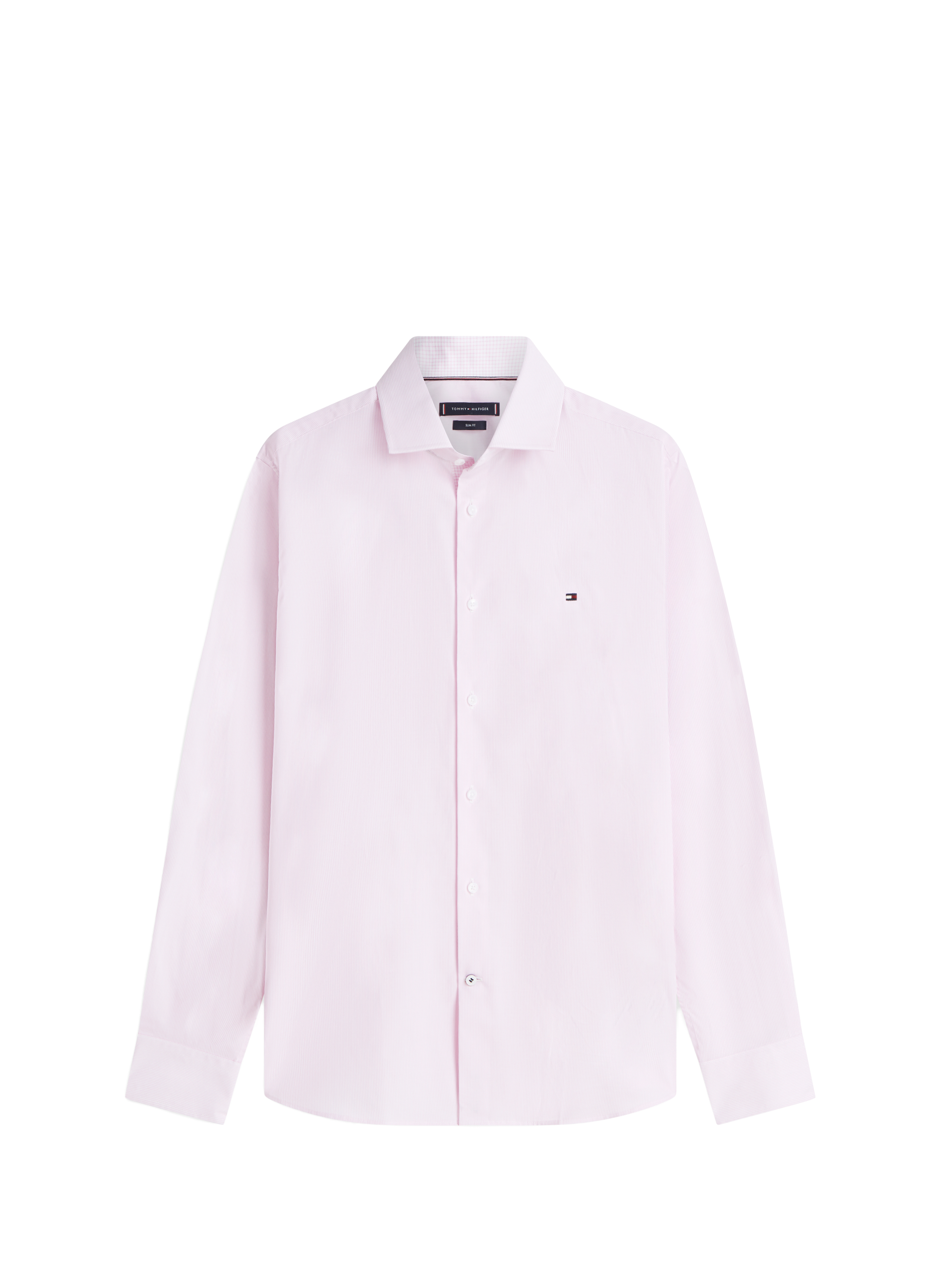 Straight cotton blend Shirt TOMMY HILFIGER Pink