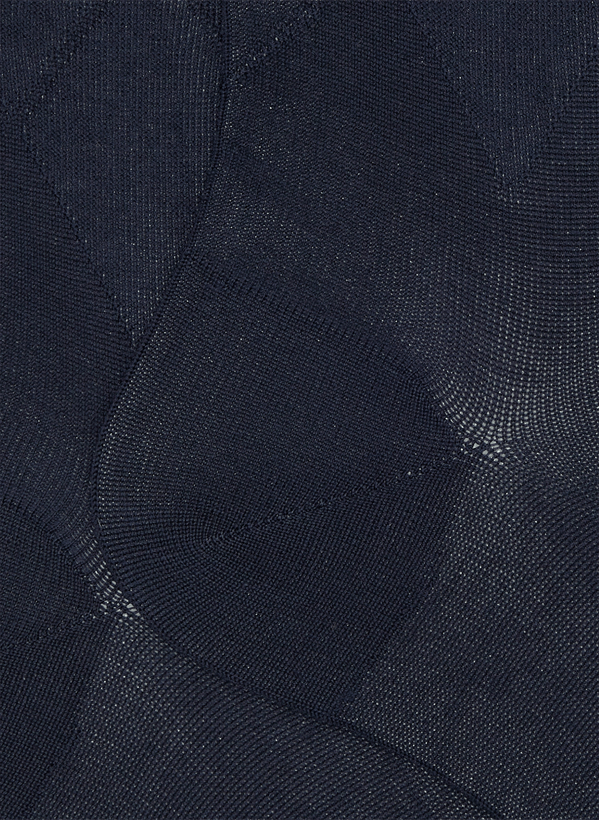 Mid-calf diamond patterned cotton blend socks DORÉ DORÉ Blue