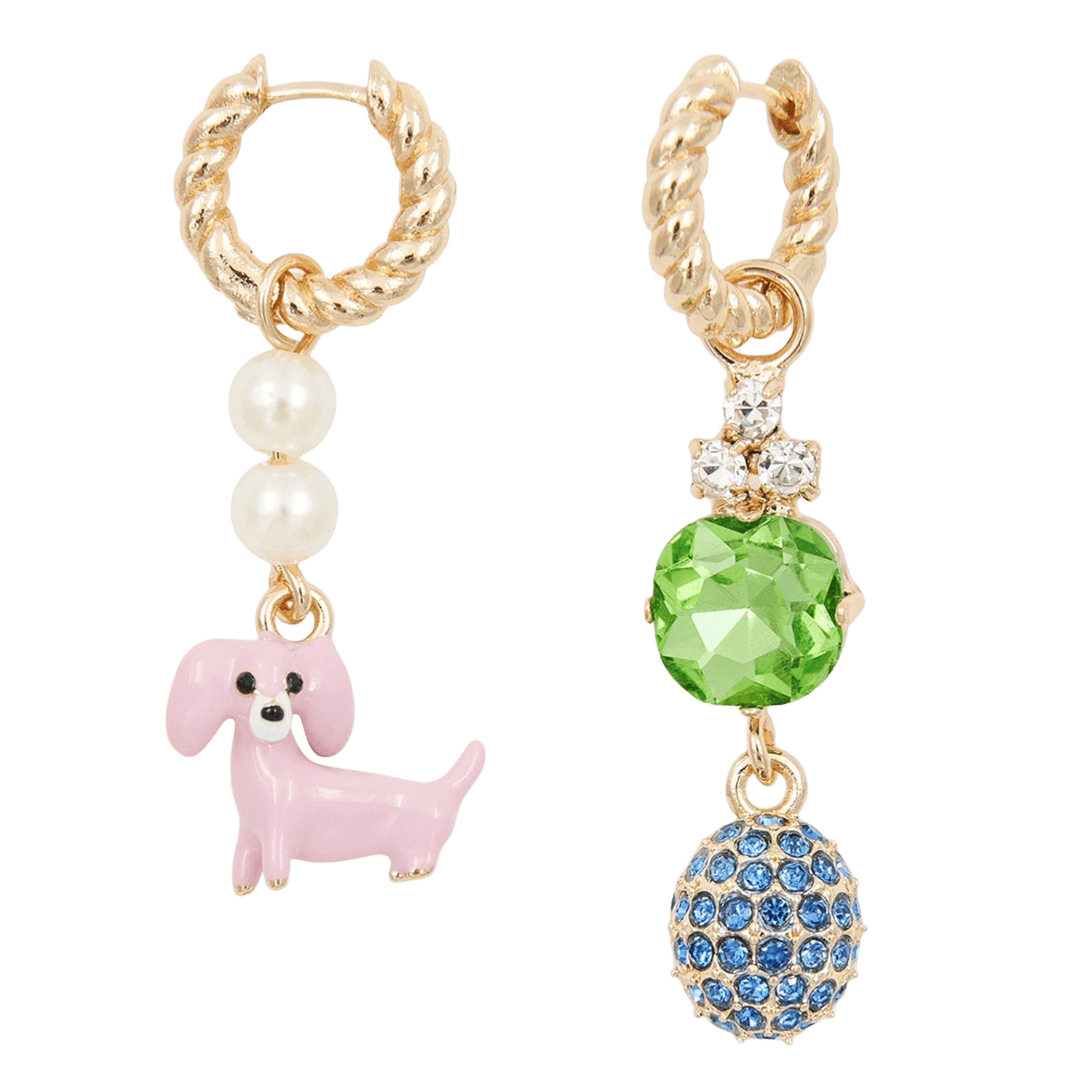 Boucles d'oreilles fantaisie jerod ESSENTIEL ANTWERP Doré