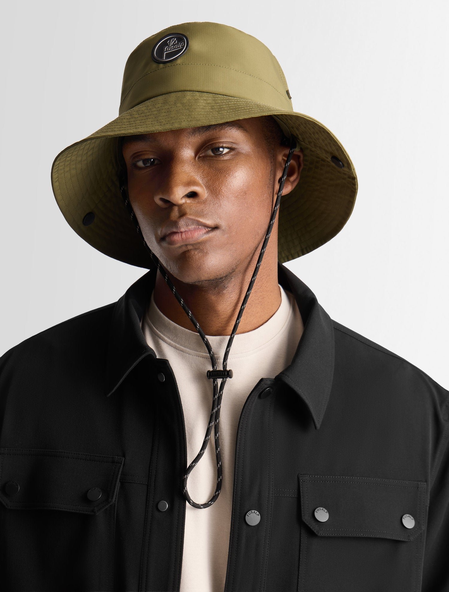 Chapeau ranger hat polyester FUSALP Kaki