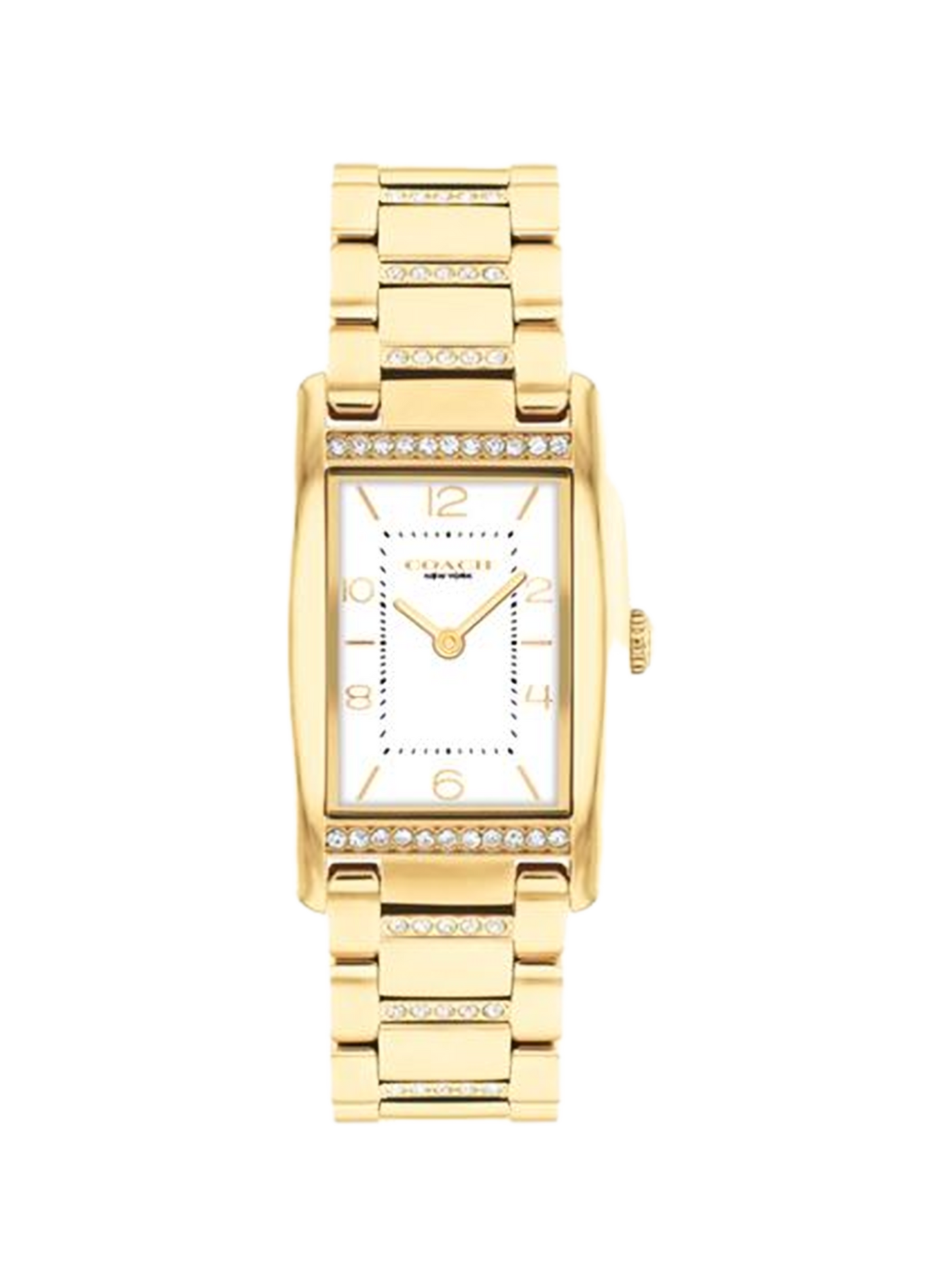 Montre quartz Reese en acier inoxydable COACH MONTRES Doré