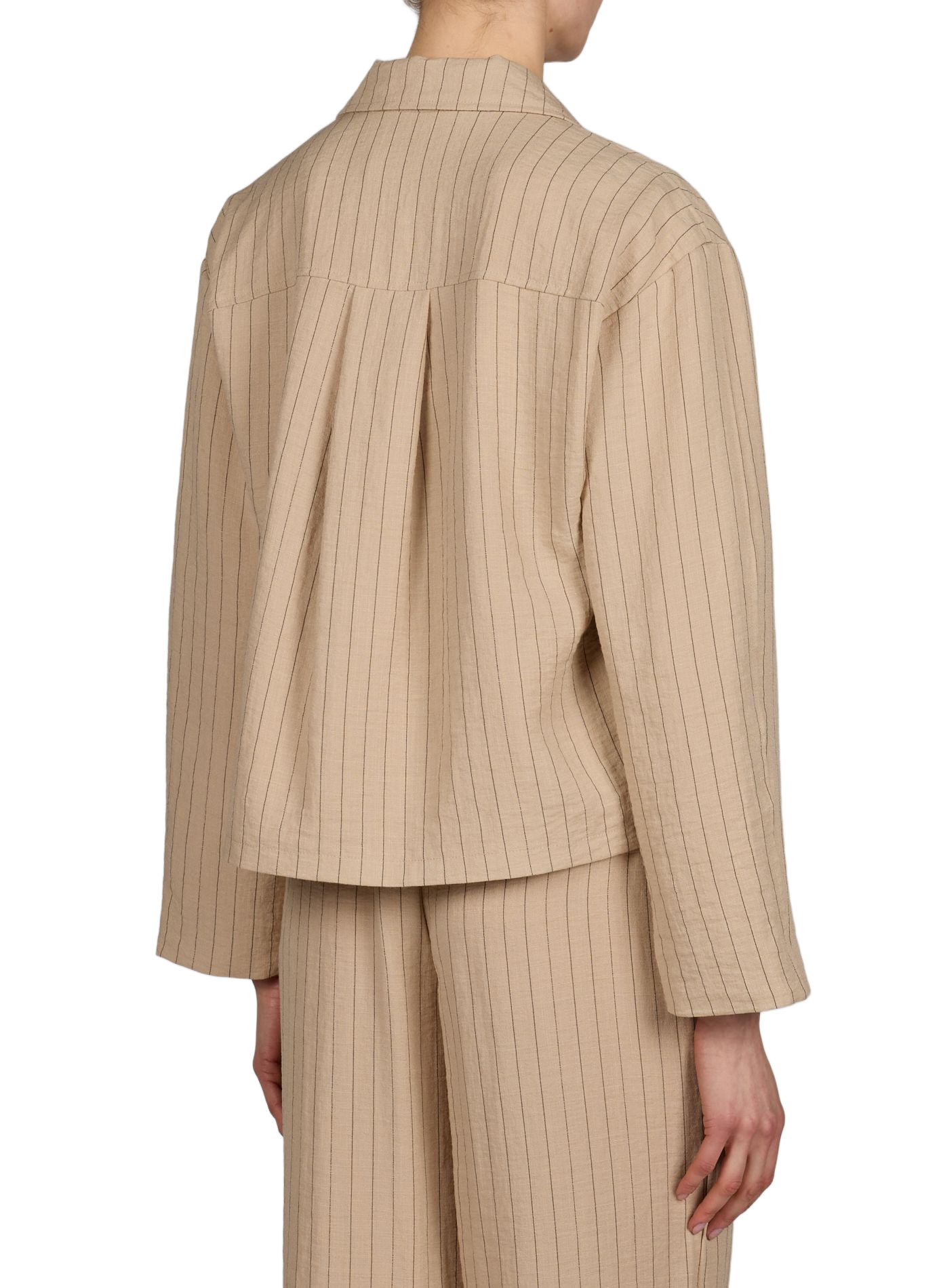 Veste Objrini à manches longues OBJECT Beige