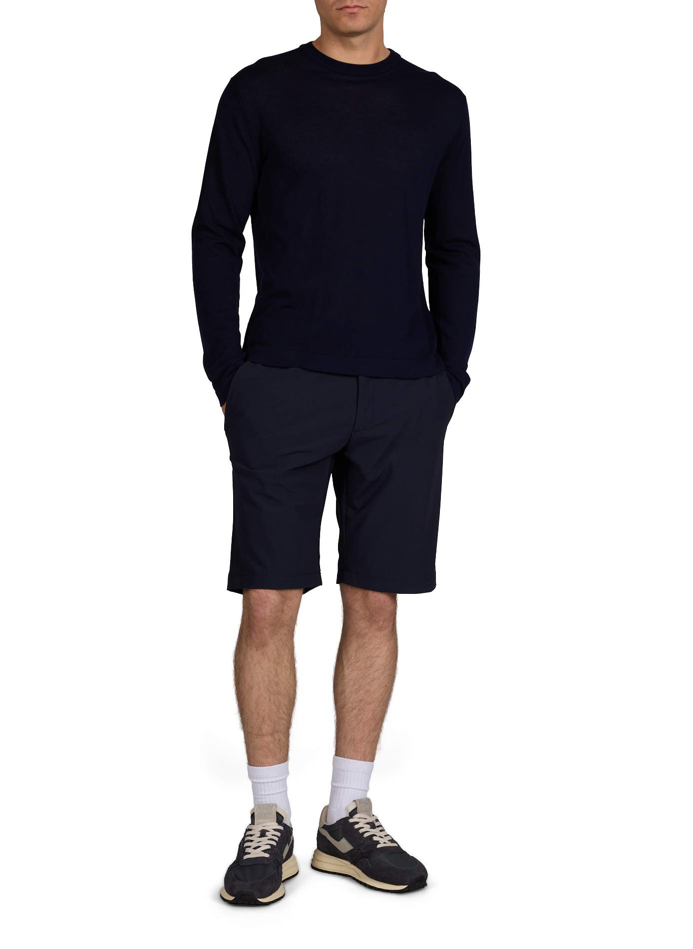 Short droit CRUNA Bleu