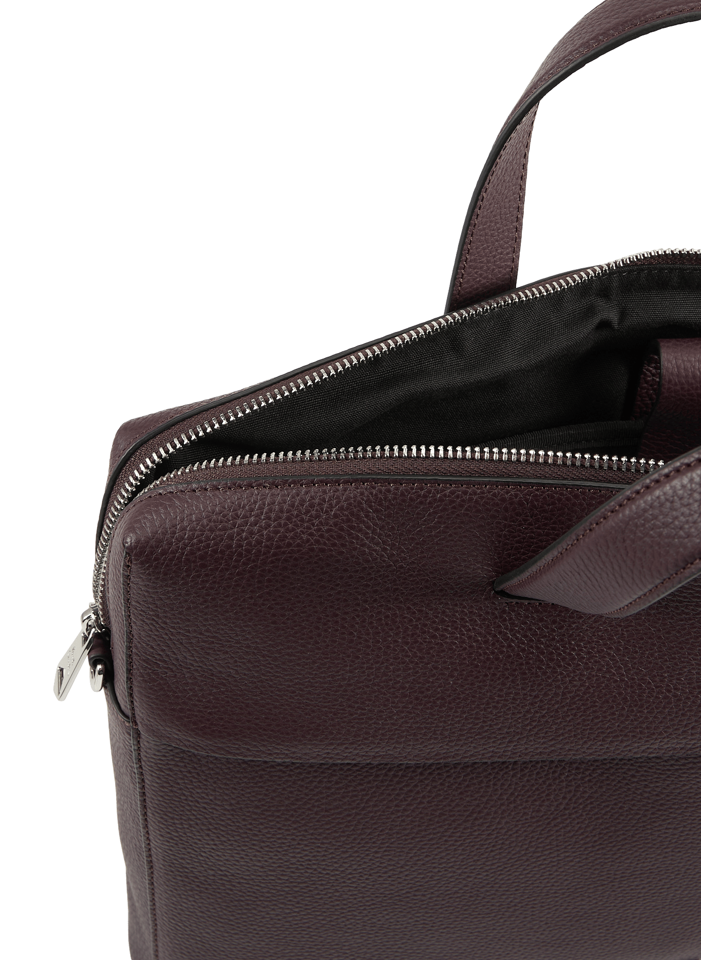 Porte-documents à bandoulière en cuir grainé PAUL SMITH Rouge