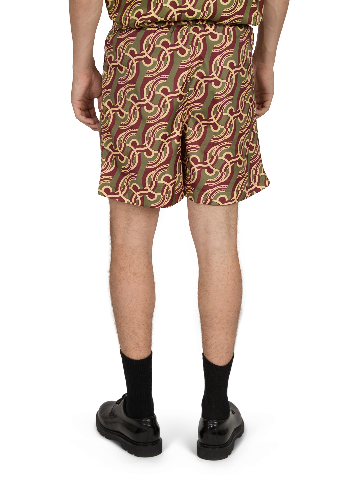 Maillot de bain Monogramme Maillon | Kaki DROLE DE MONSIEUR Homme