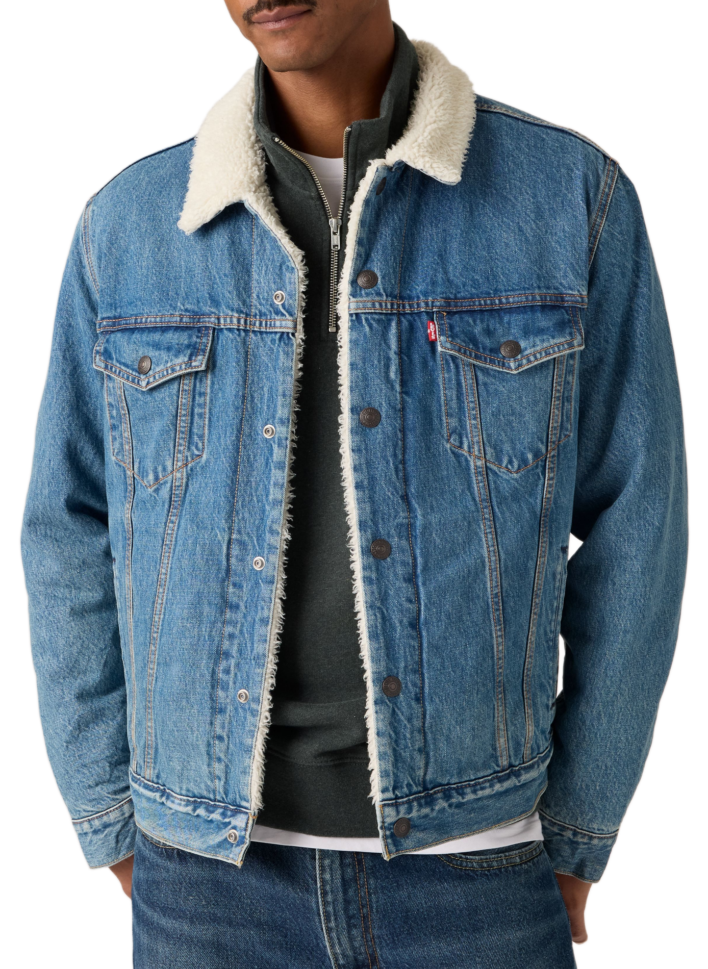 Gefütterte Jeansjacke | Blau LEVI'S Herren