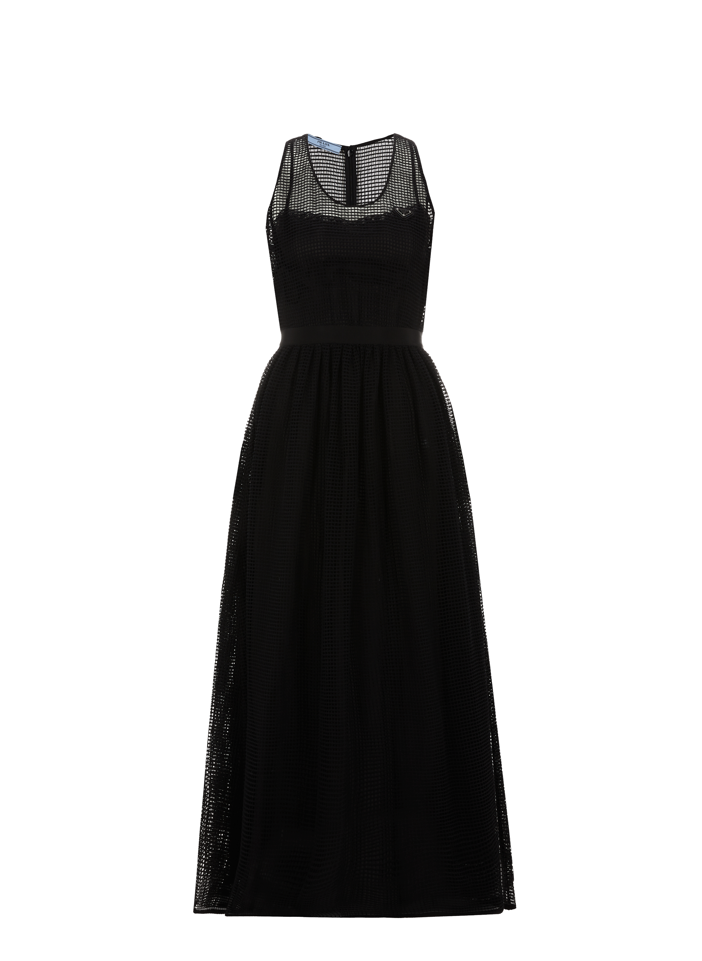 PRADA Mesh dress Black