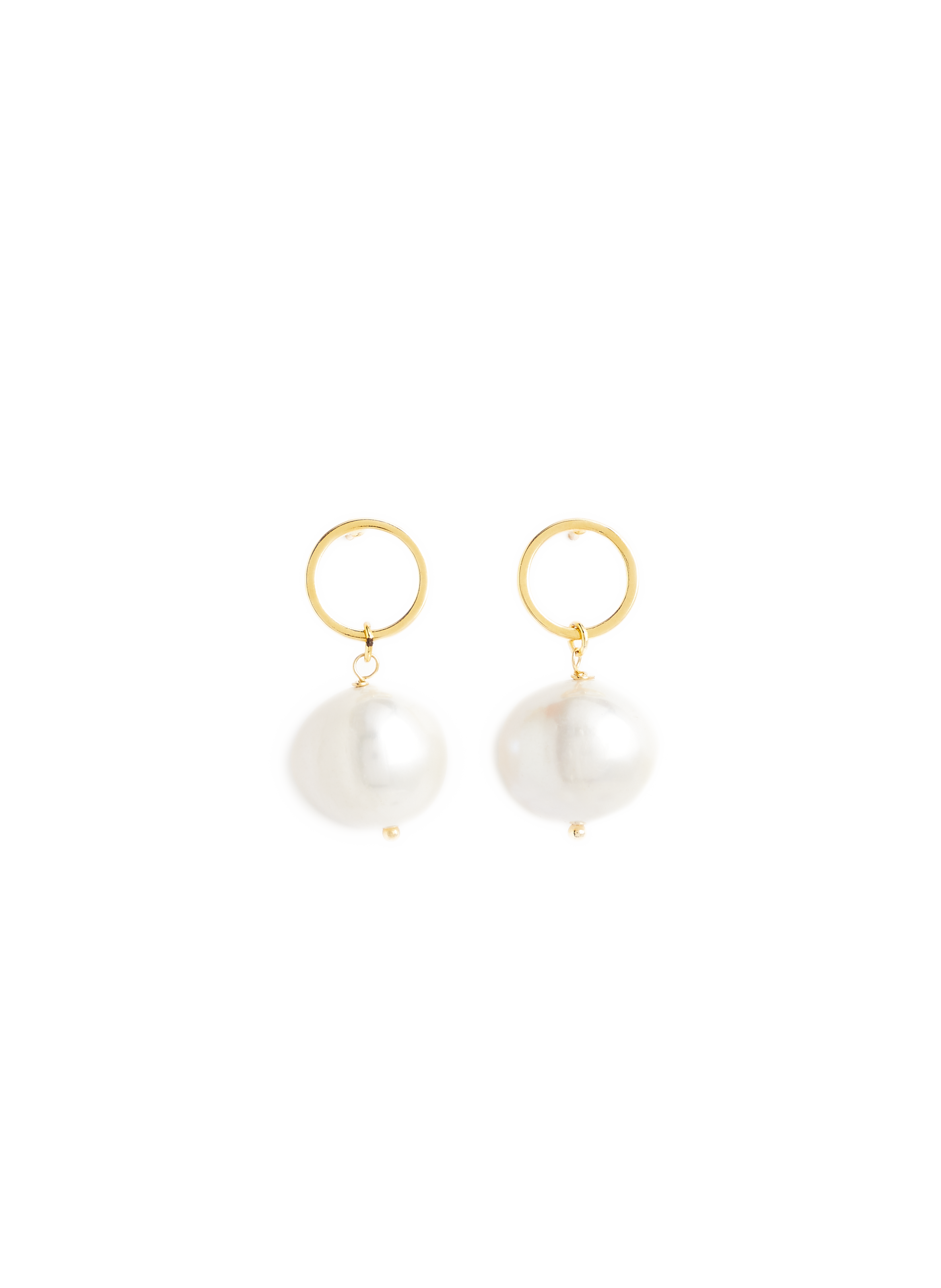 LILO Nath stone earrings White