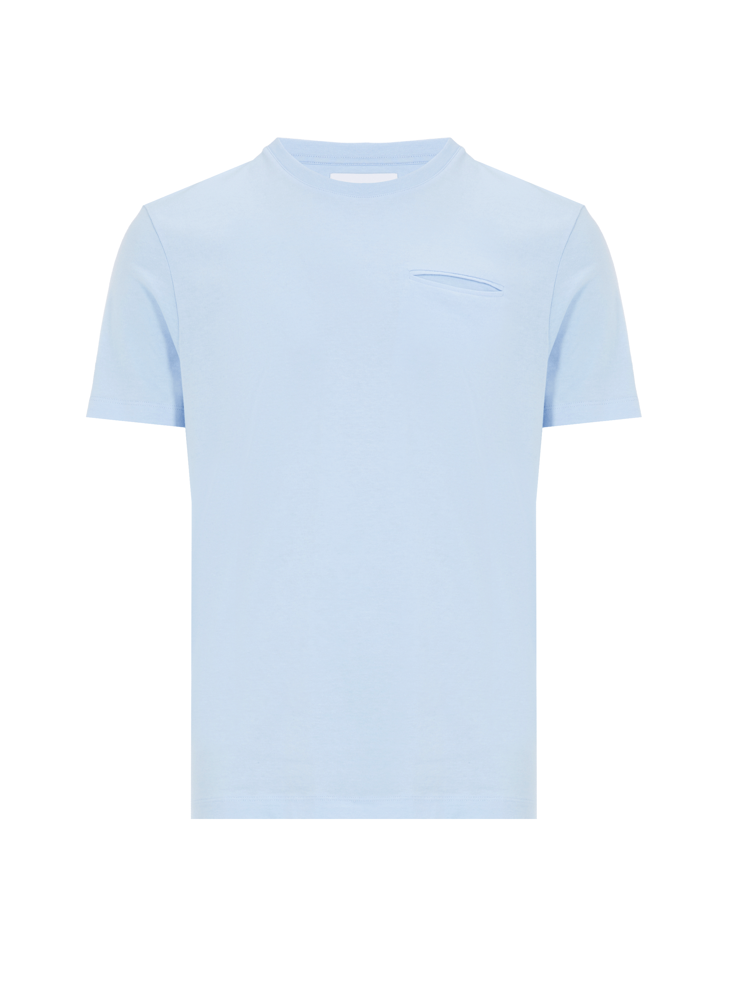 T-shirt col rond en coton organique