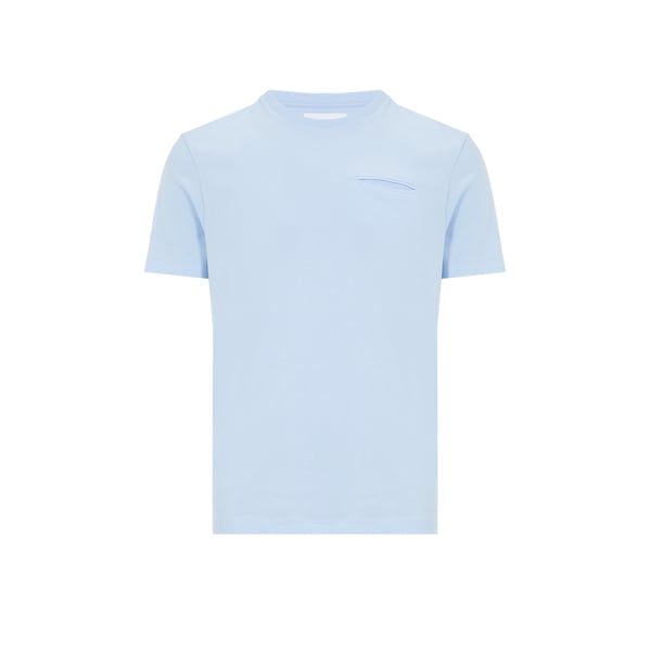 T-shirt col rond en coton organique