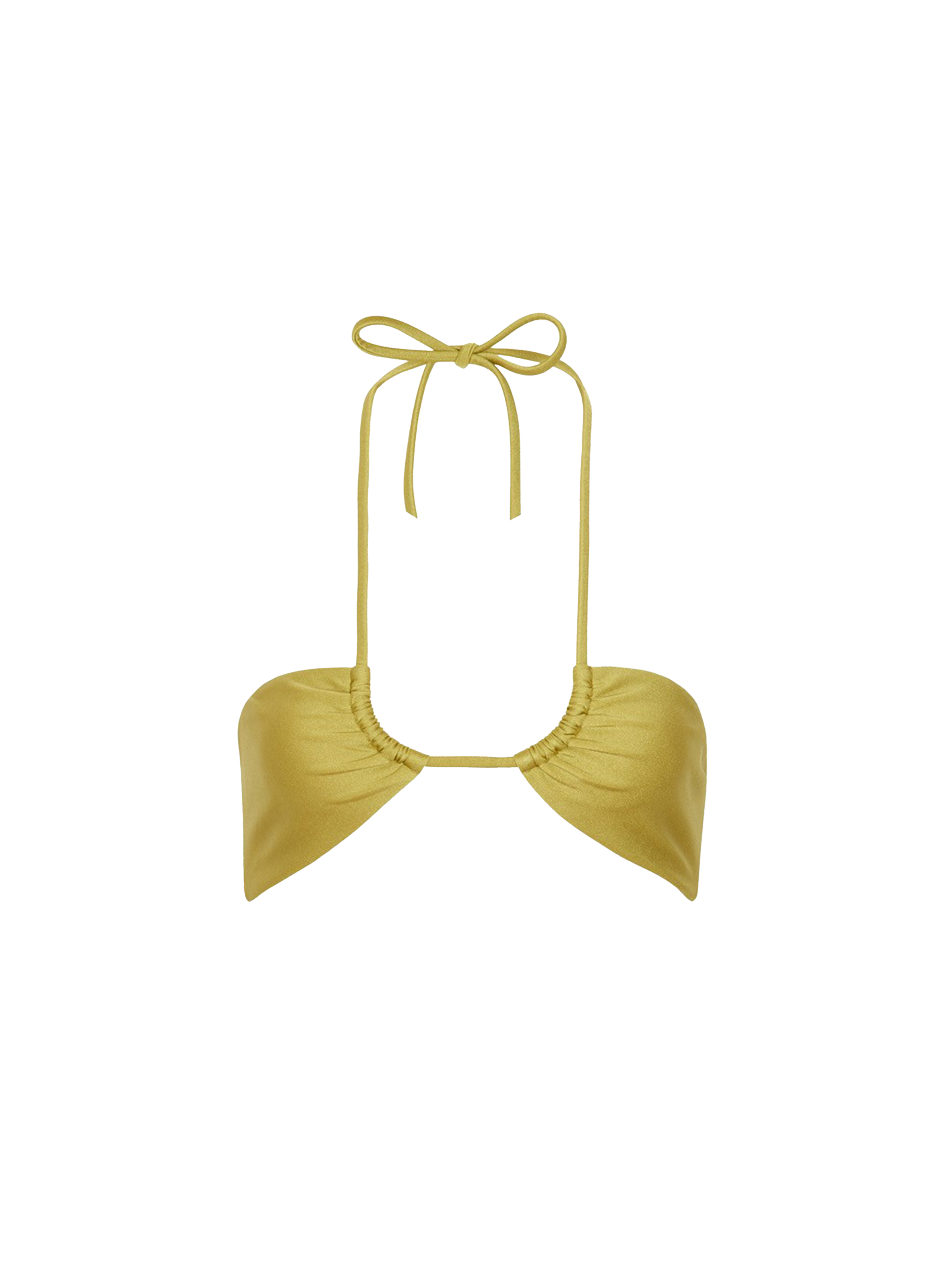 VANESSA SPOSI Bandeau satinée Vert