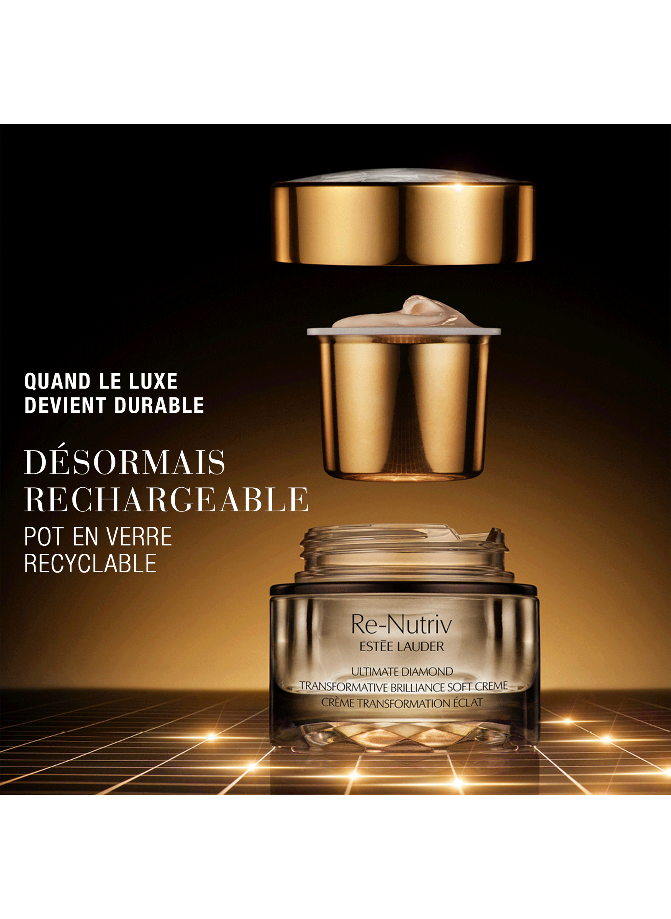 Re-Nutriv Ultimate Diamond - Transformative Brilliance Soft Creme refill No color