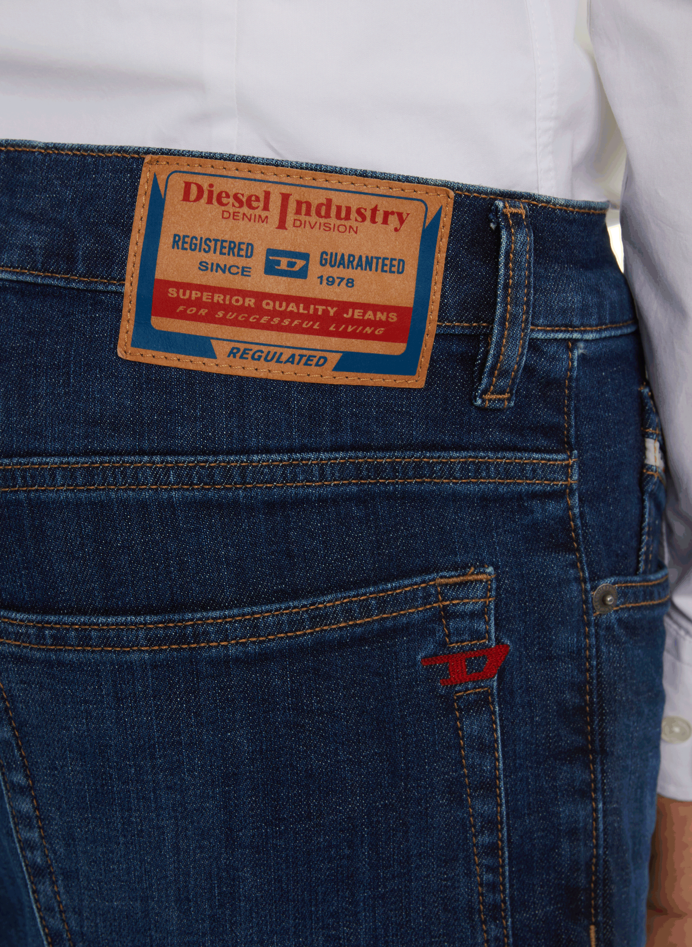 Jean droit 2005 D-fining DIESEL Bleu