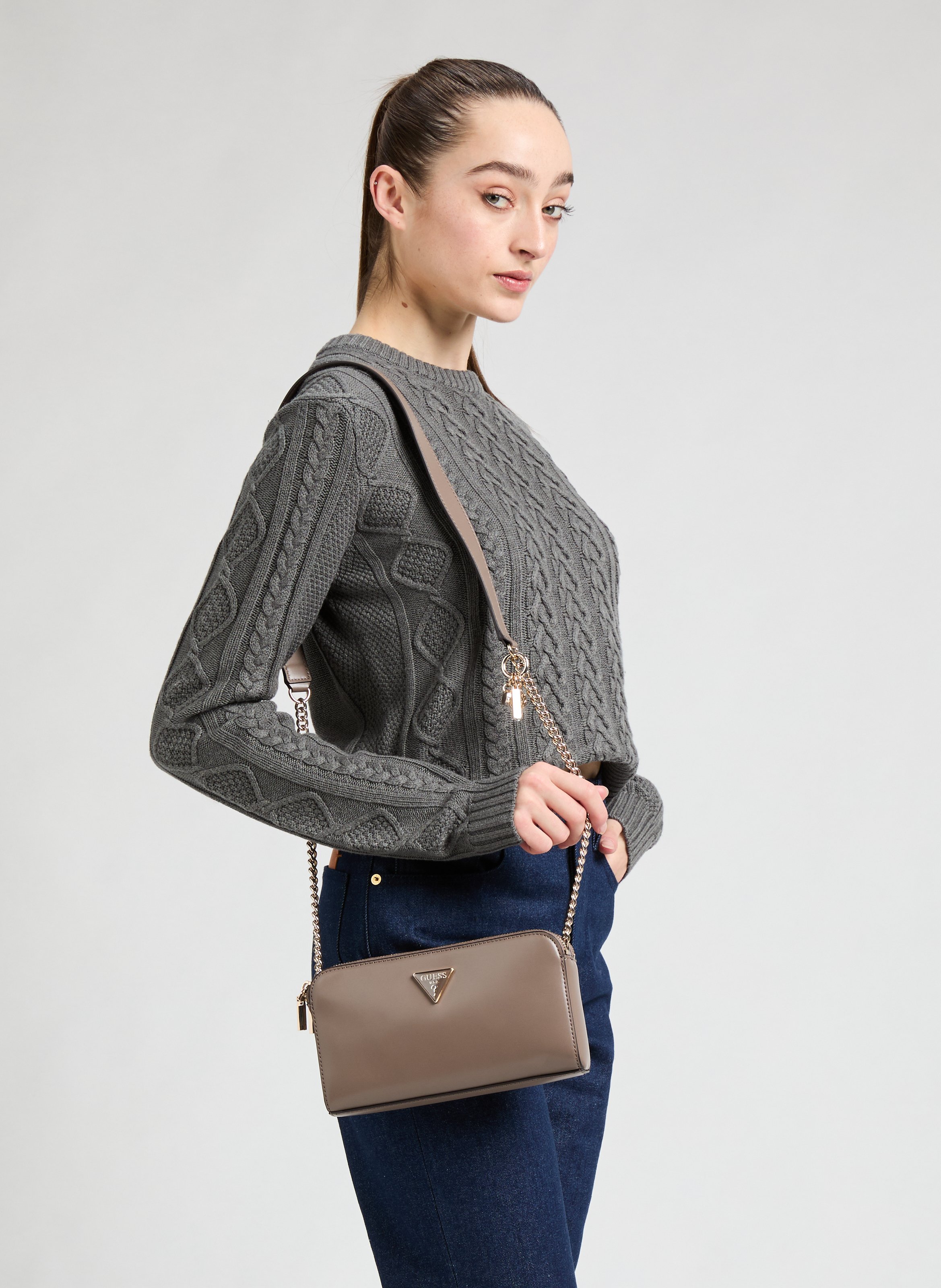 Main Guess Femme Sac Guess Printemps 2020 Tabby Handbag 20 Blue