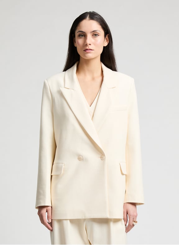 Blazer Vako Beige by SAISON 1865 SAISON 1865 Blazer Vako Beige