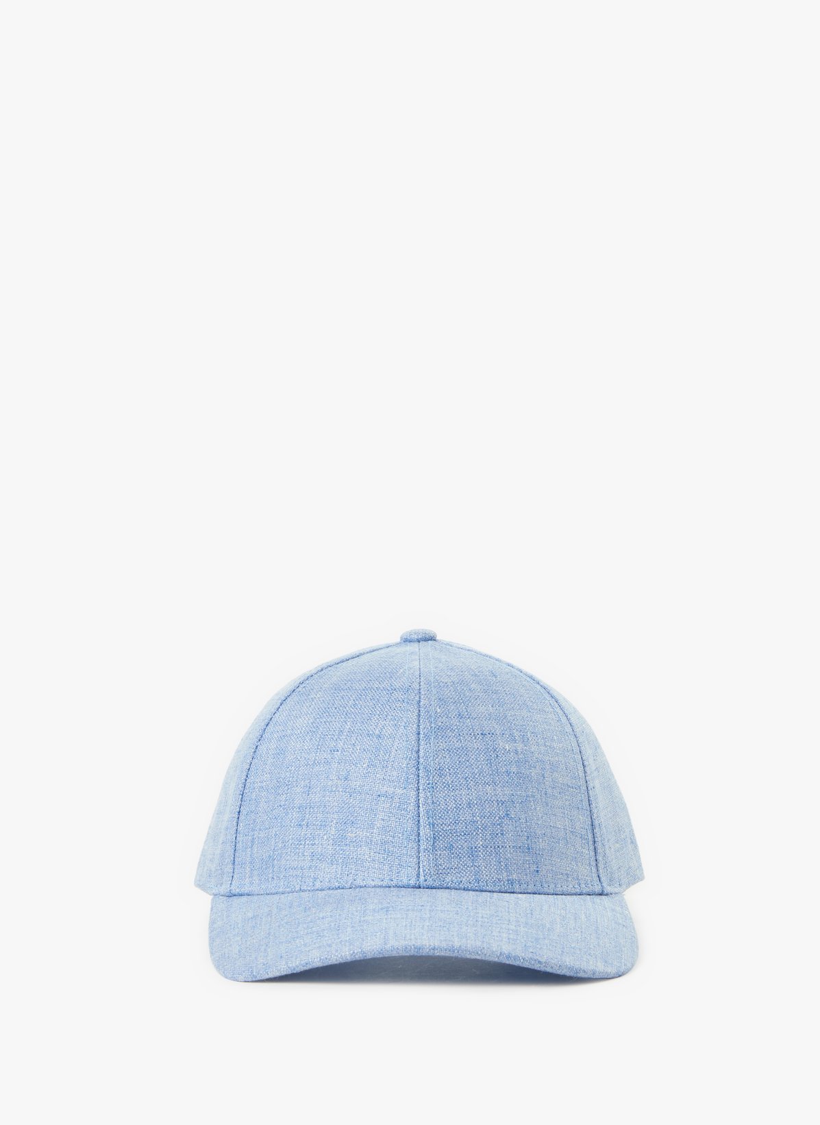 Varsity Casquette En Lin In Blue