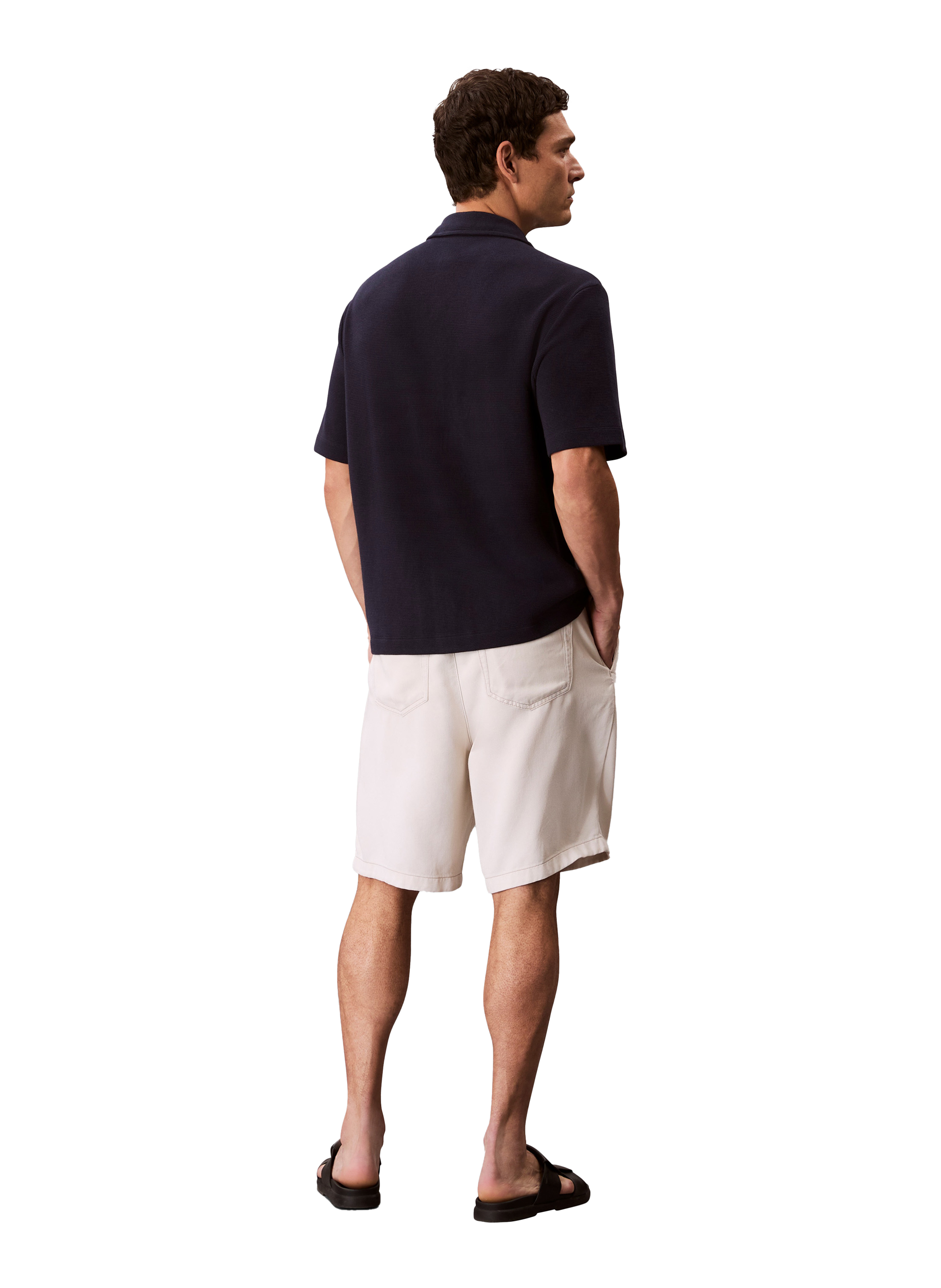 Chemise en coton CALVIN KLEIN Noir