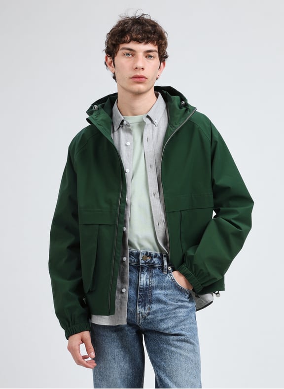 Anorak droit à capuche Vert by ARTE ANTWERP ARTE ANTWERP Anorak droit à capuche Vert