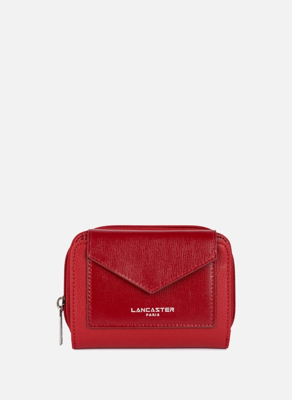 Back to back wallet - Maya Red by LANCASTER LANCASTER Back to back wallet - Maya Red