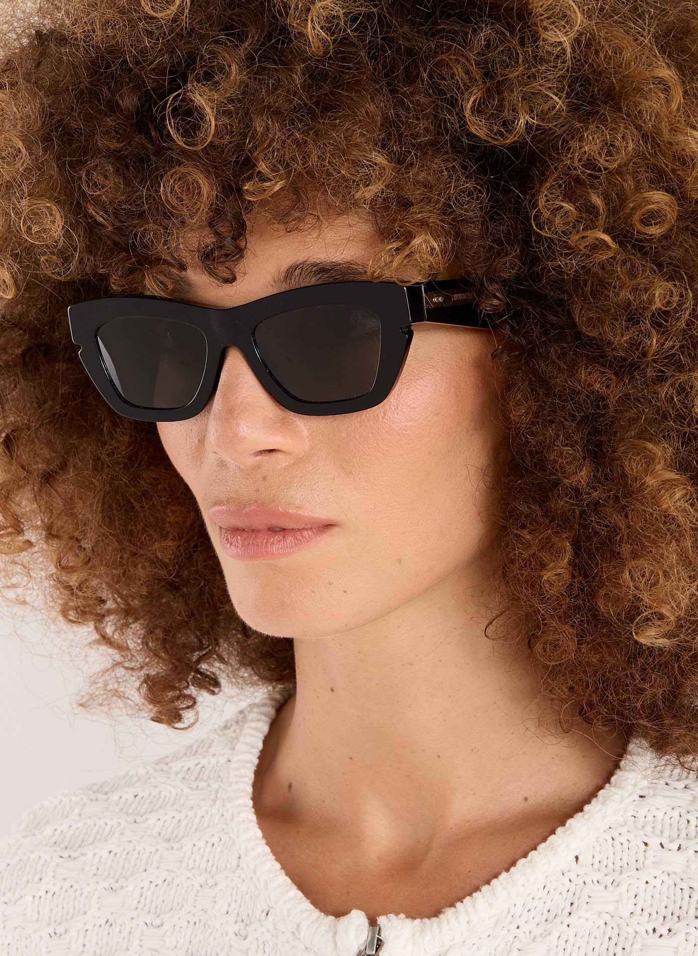 Lunettes de soleil œil-de-chat BURBERRY Multicolore