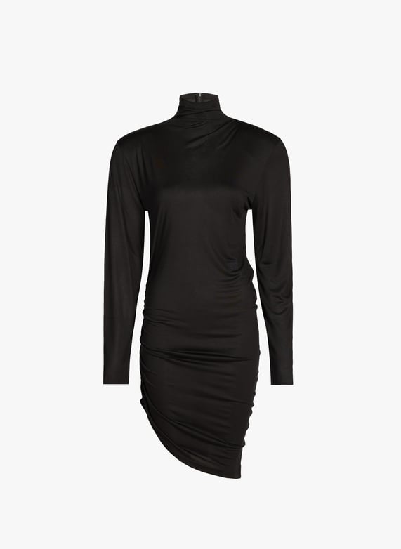 Robe midi Spallina | Noir by JACQUEMUS Robe midi Spallina Noir