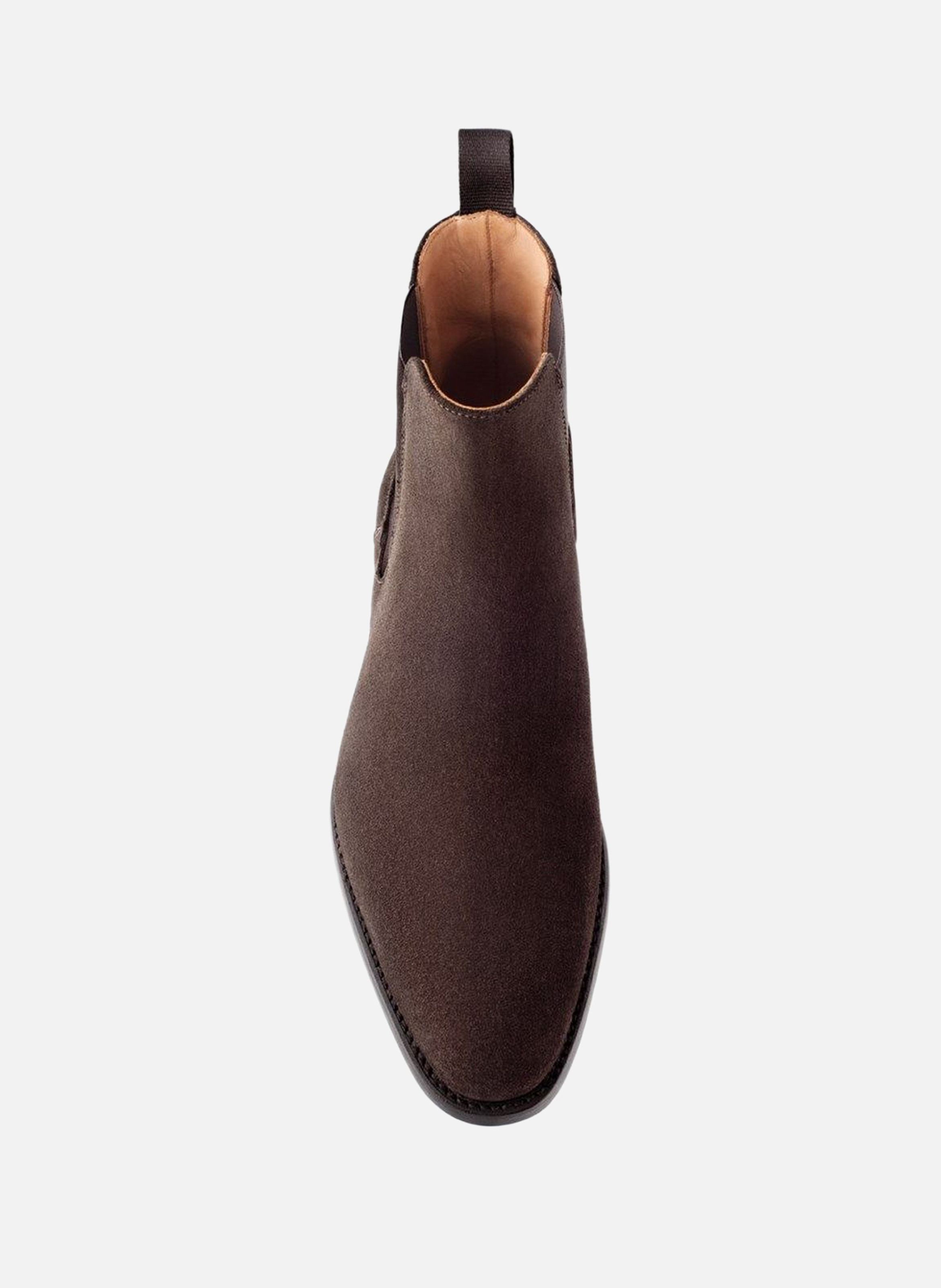 Bottines daim chelsea FINSBURY Marron