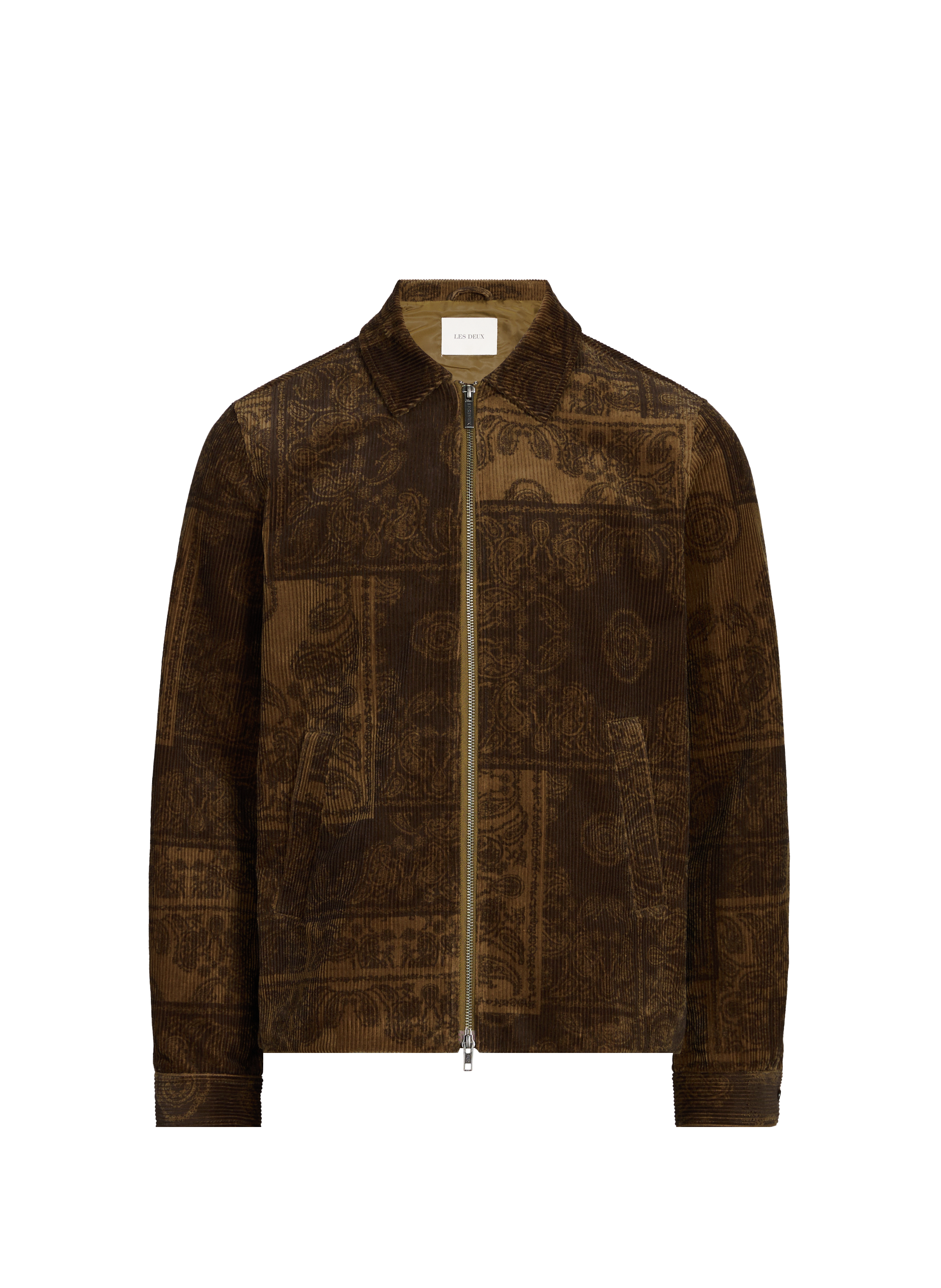 Ribbed Marchall Jacket LES DEUX Brown