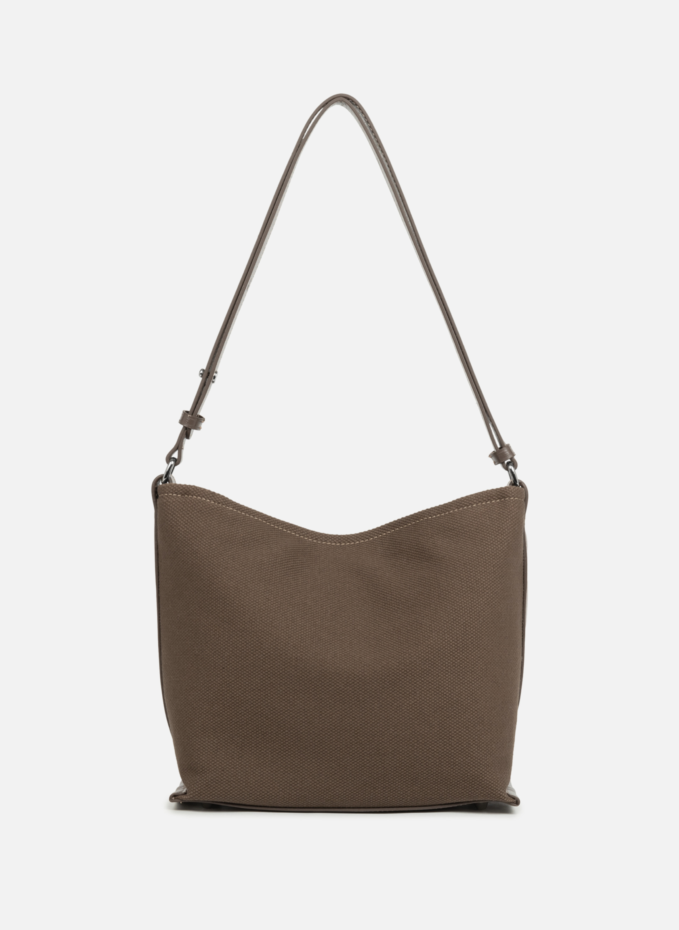 Sac seau - canvas kba LANCASTER Marron
