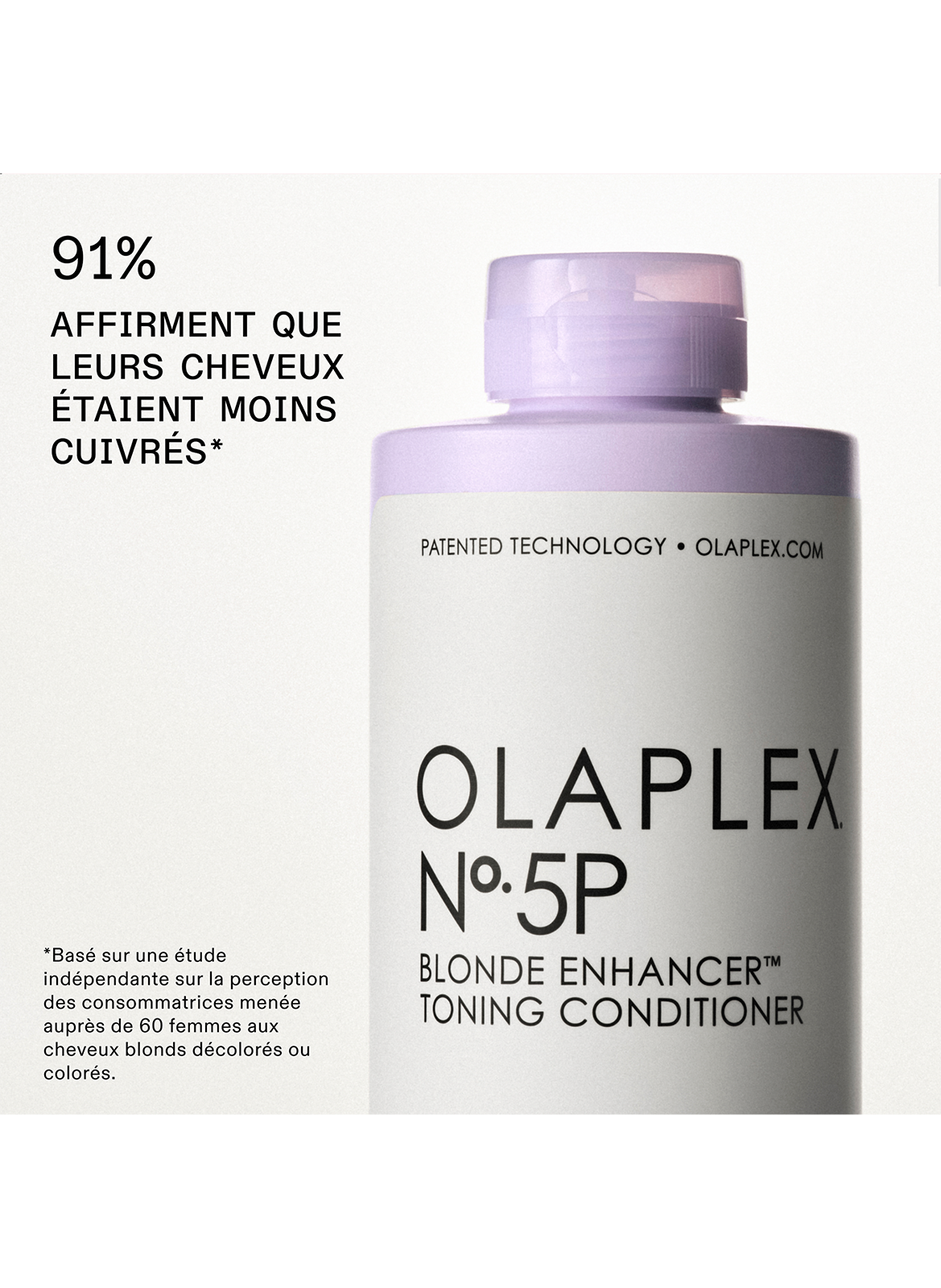 Après-shampoing Nº.5P Blonde Enhancer(TM) Toning Conditioner OLAPLEX No color