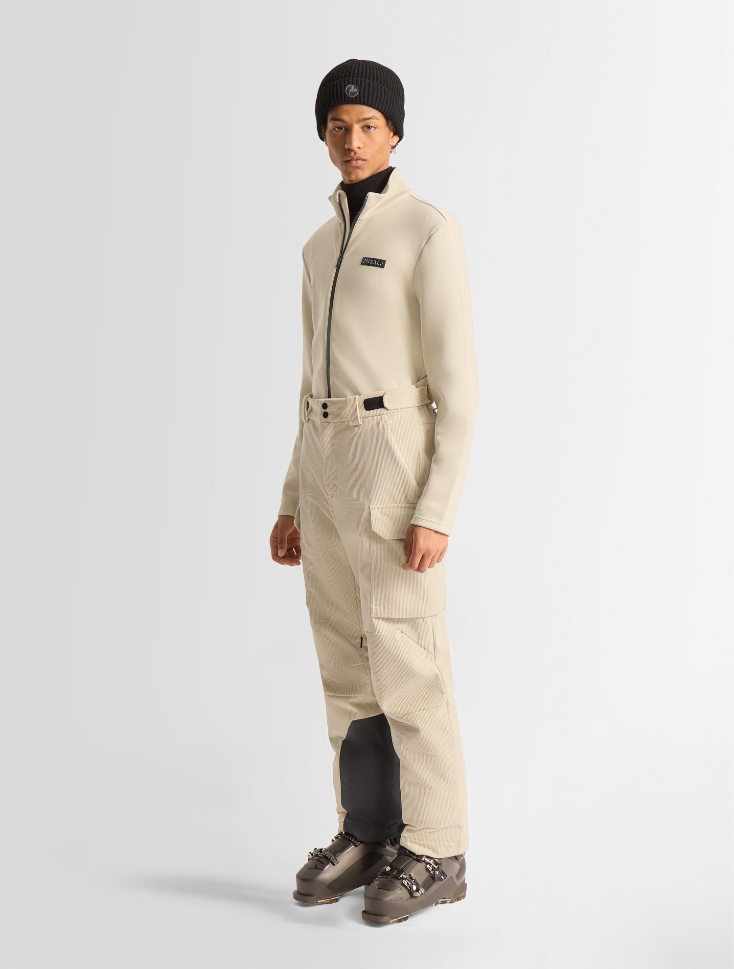 Pantalon de ski arpixo velvet coupe regular FUSALP Jaune