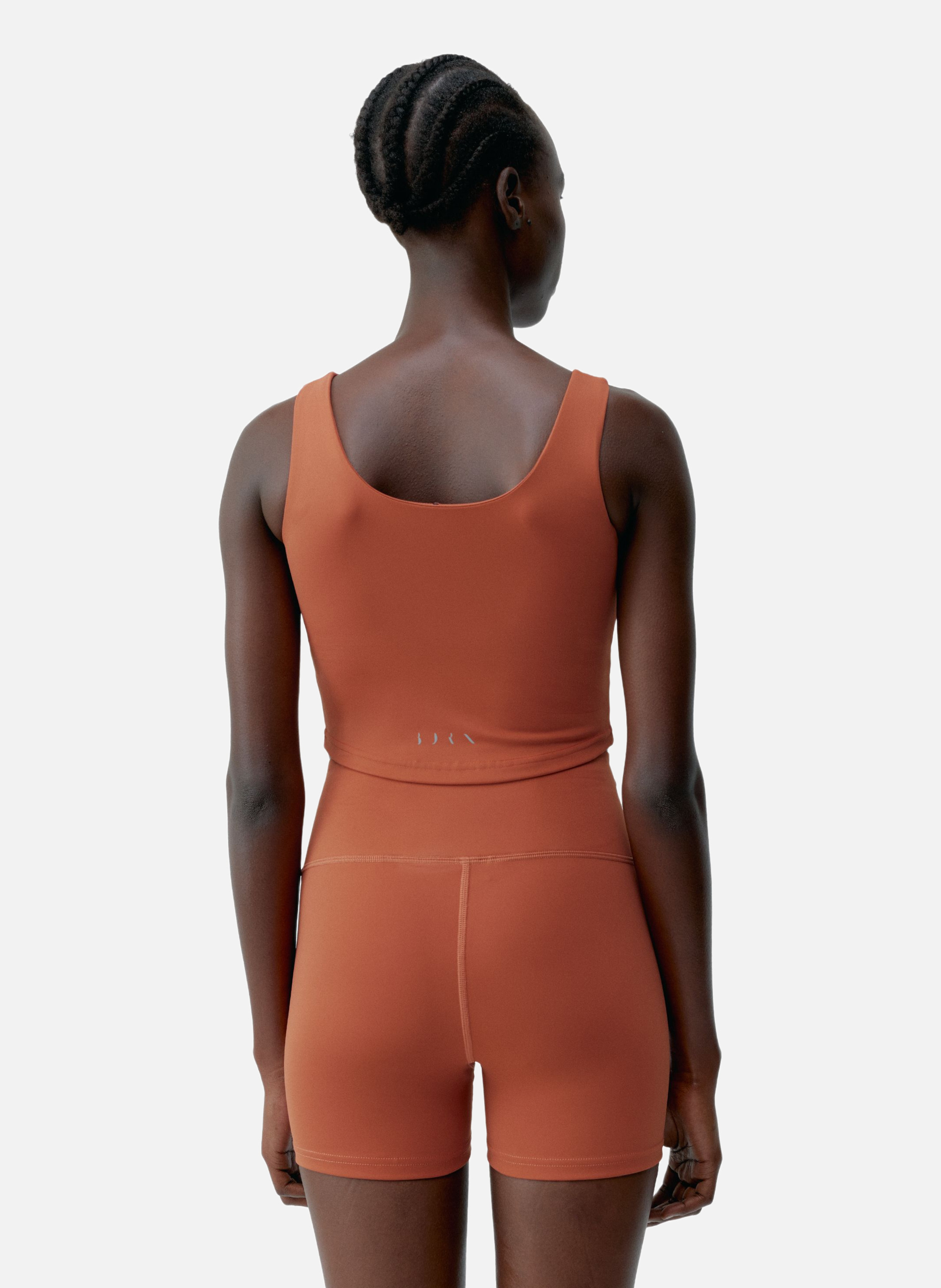 Brassière de sport performance fixation moyenne sayani Orange