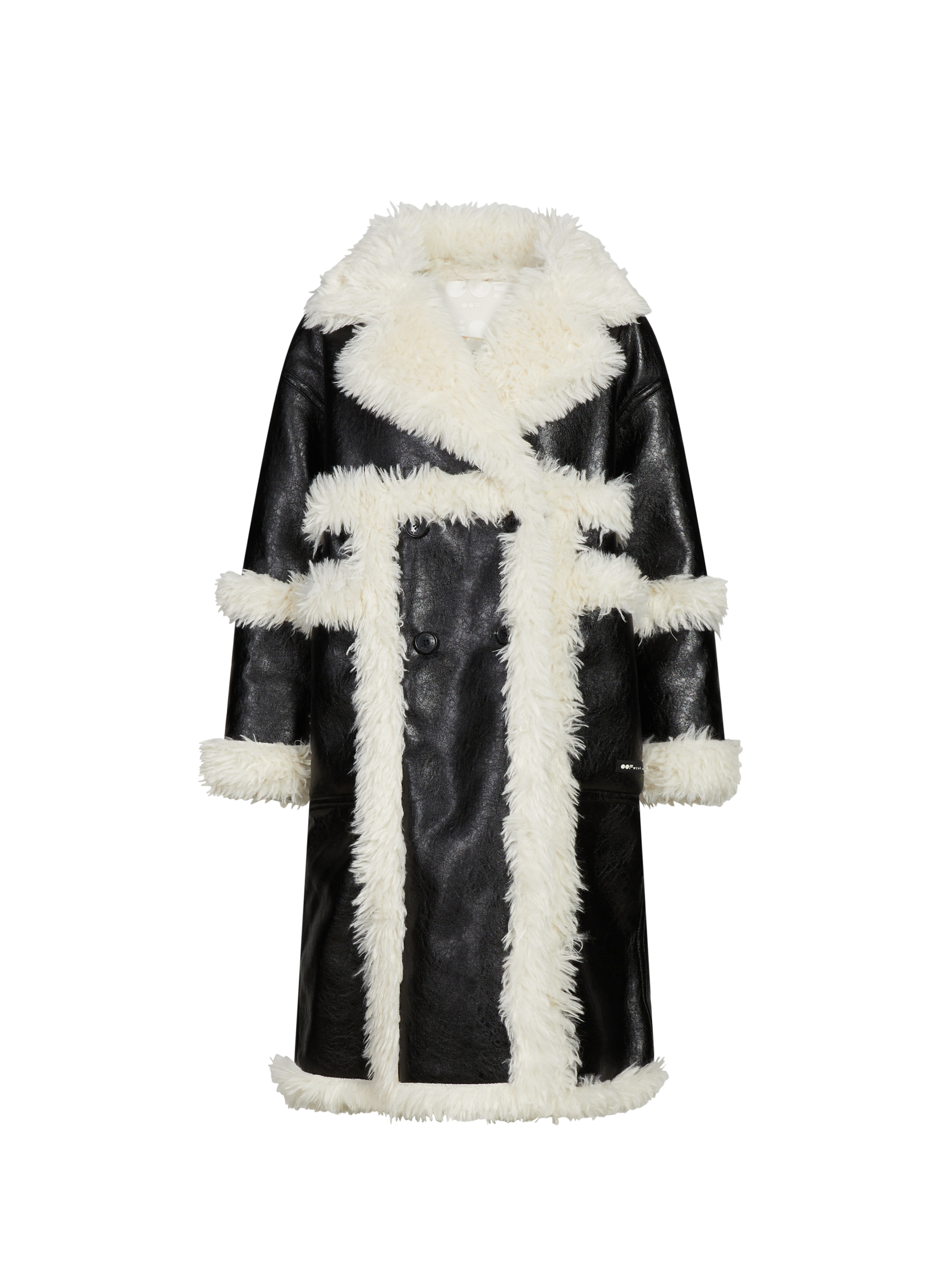 Manteau réversible col tailleur Multicolour by OOF WEAR OOF WEAR Manteau réversible col tailleur Multicolour
