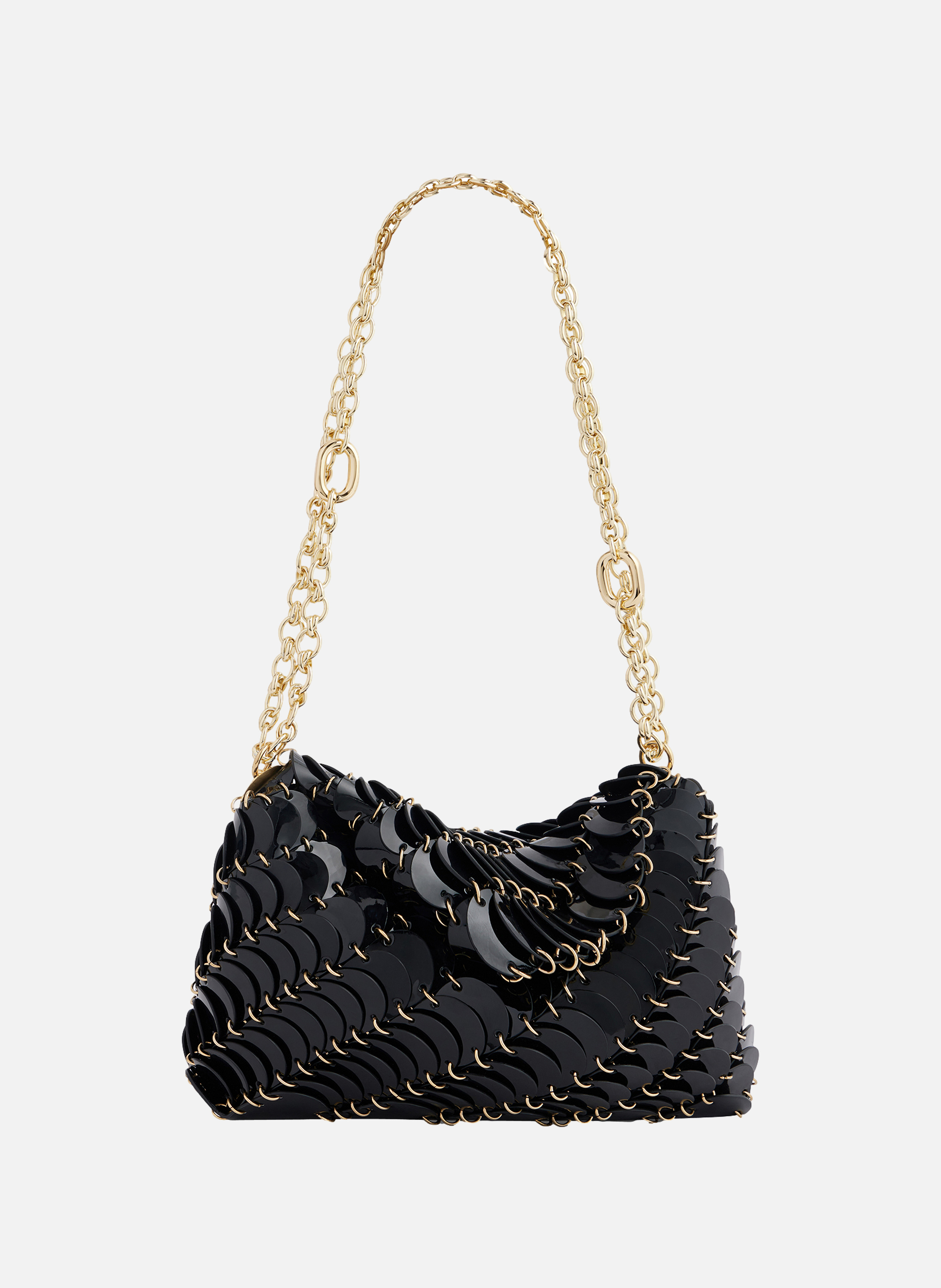 Sac en cuir paco night RABANNE Noir