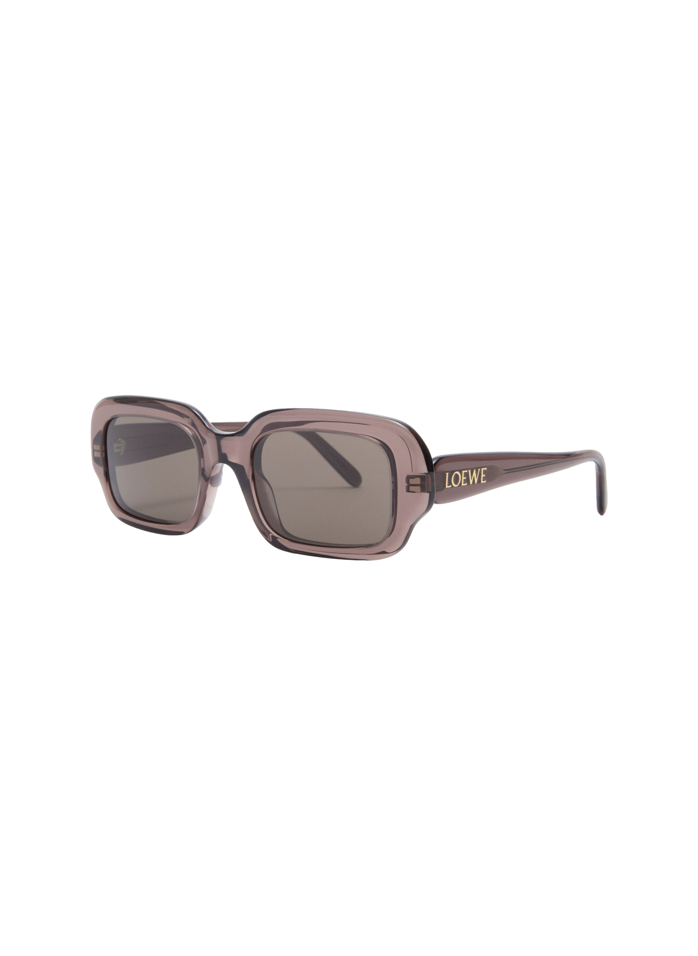 Sunglasses Rectangular Slim LOEWE Brown