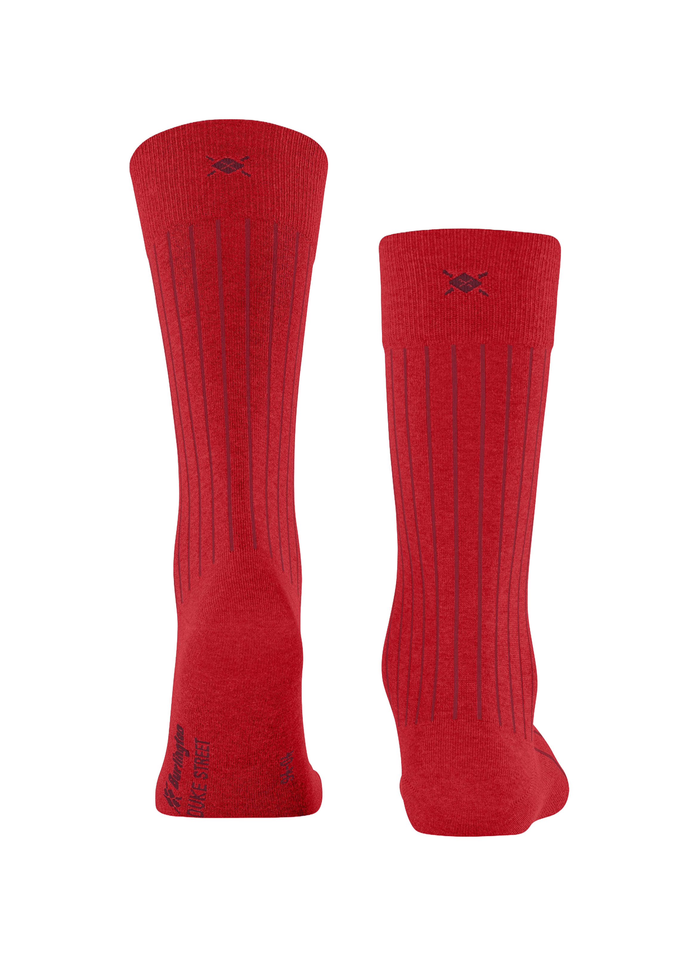 Calcetines altos de algodón mezclado BURLINGTON Rojo