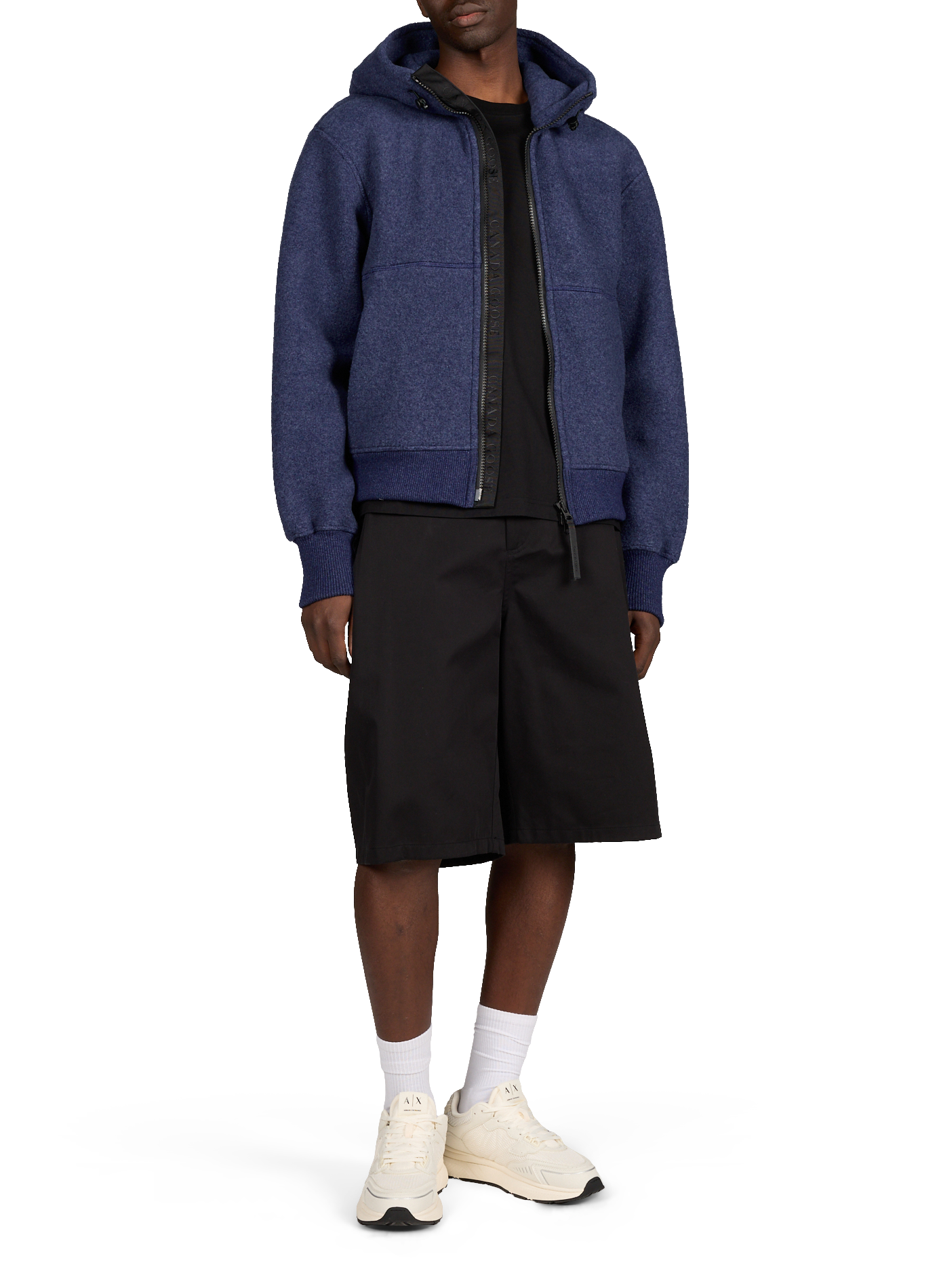 Fleece Jacket Chilliwack Black CANADA GOOSE Blue