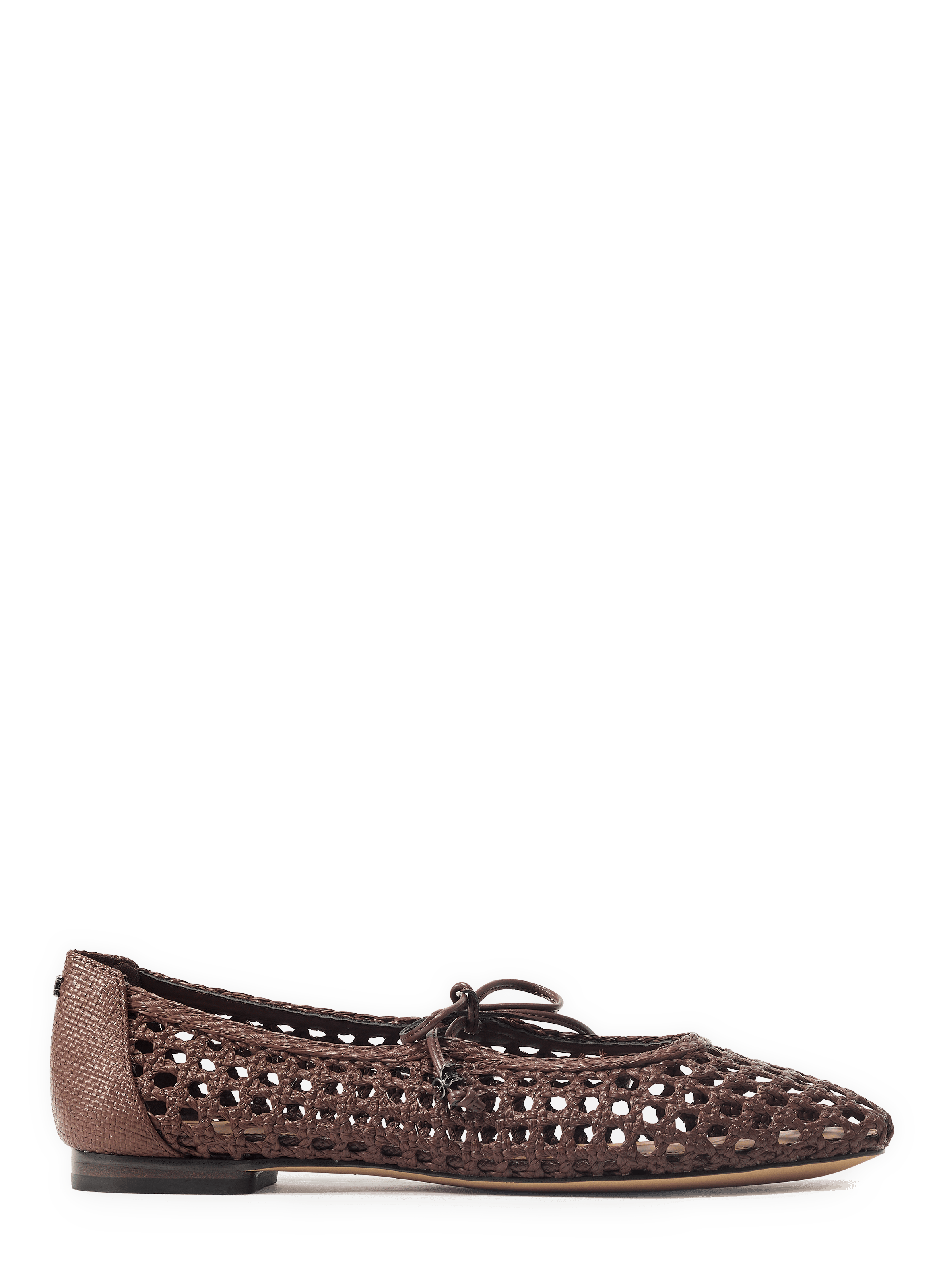 Woven and perforated Marcie ballet flats SAM EDELMAN Brown
