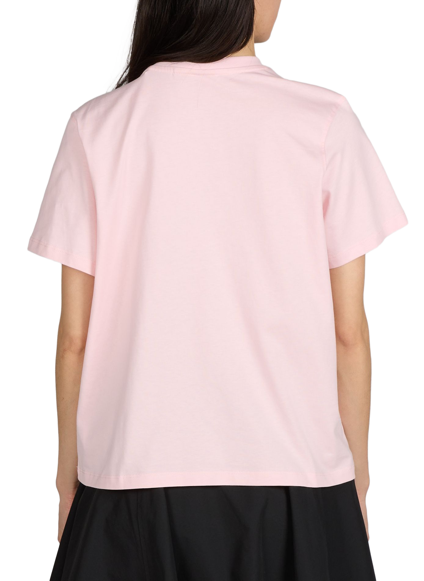 Straight T-shirt with screen-printed logo GERTRUDE ET GASTON Pink