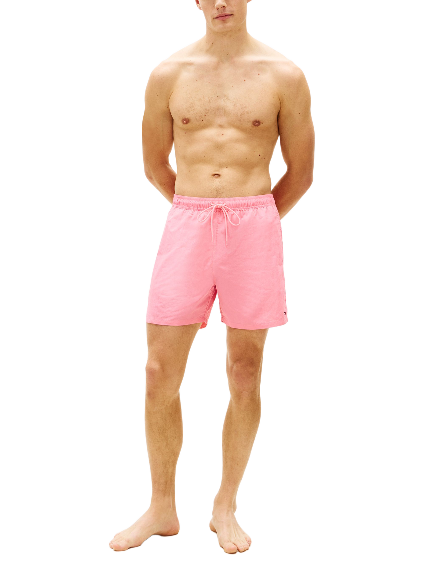 Mid-length swim shorts TOMMY HILFIGER Pink