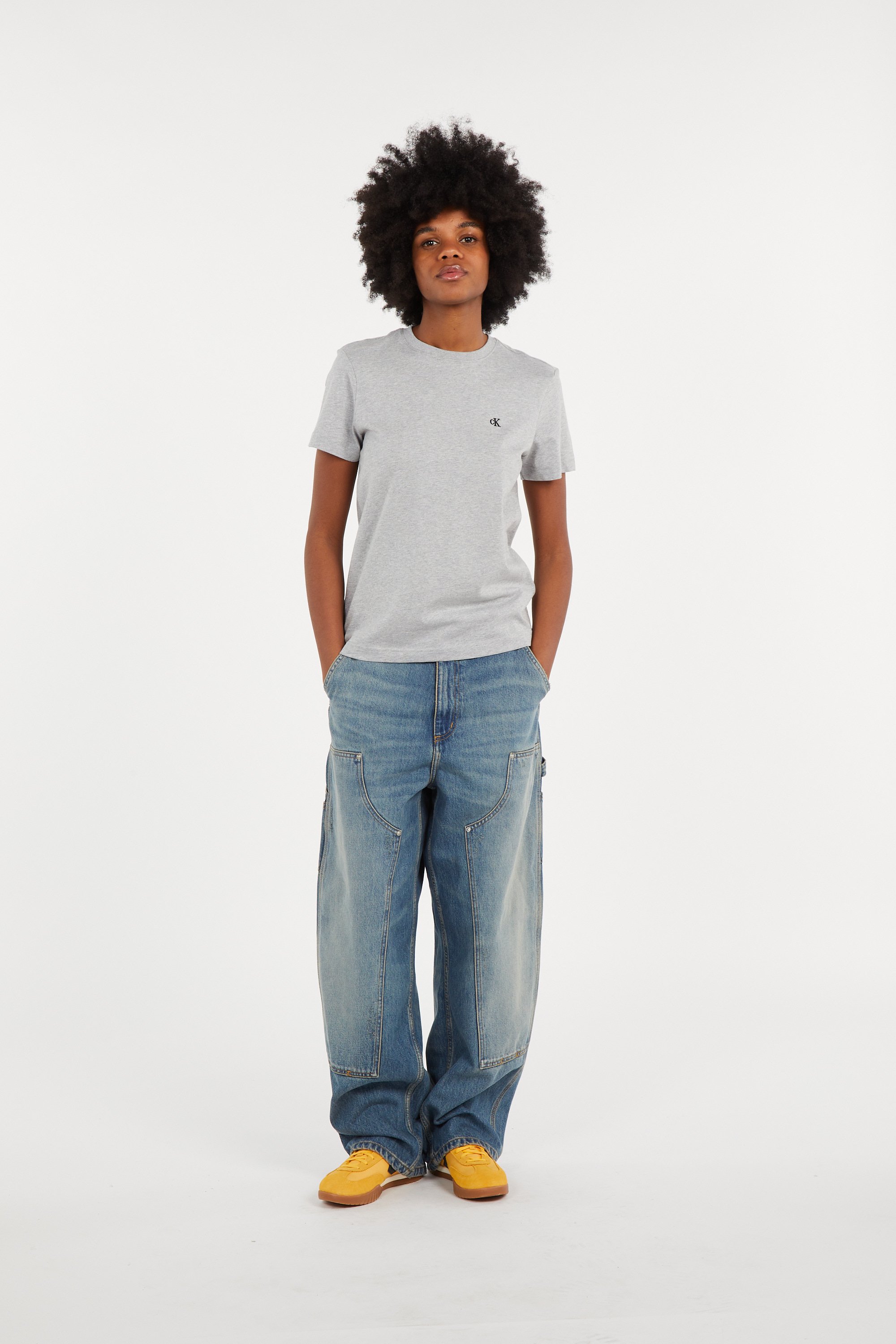 Jean w' brandon double knee pant CARHARTT WIP Bleu