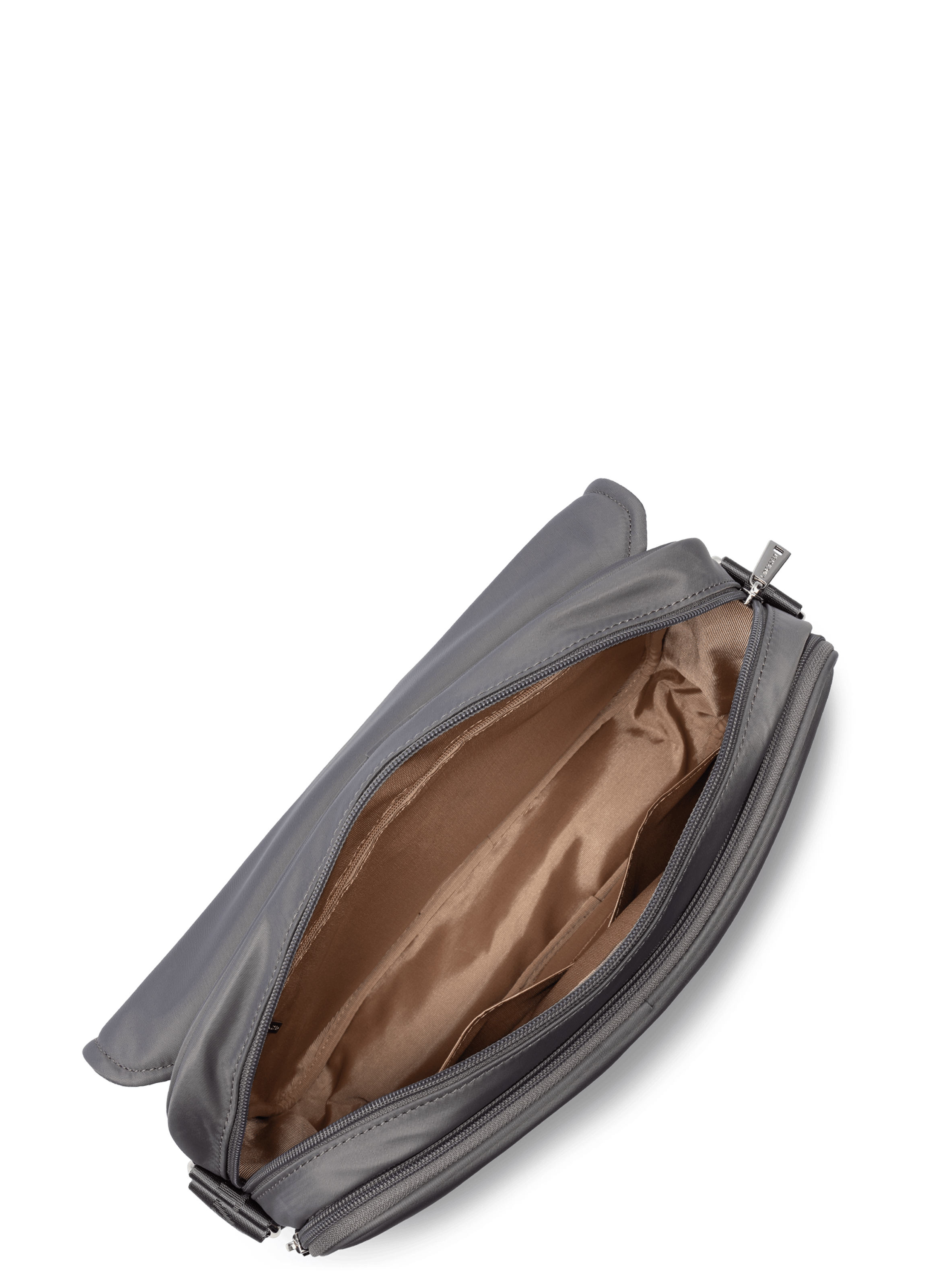 Grand sac gibecière - basic vita | Gris LANCASTER Femme
