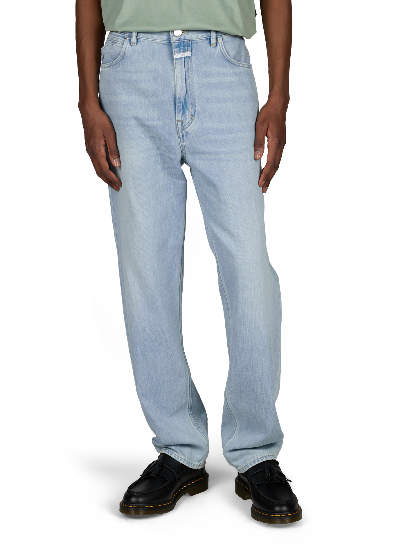 Solid straight-leg jeans CLOSED