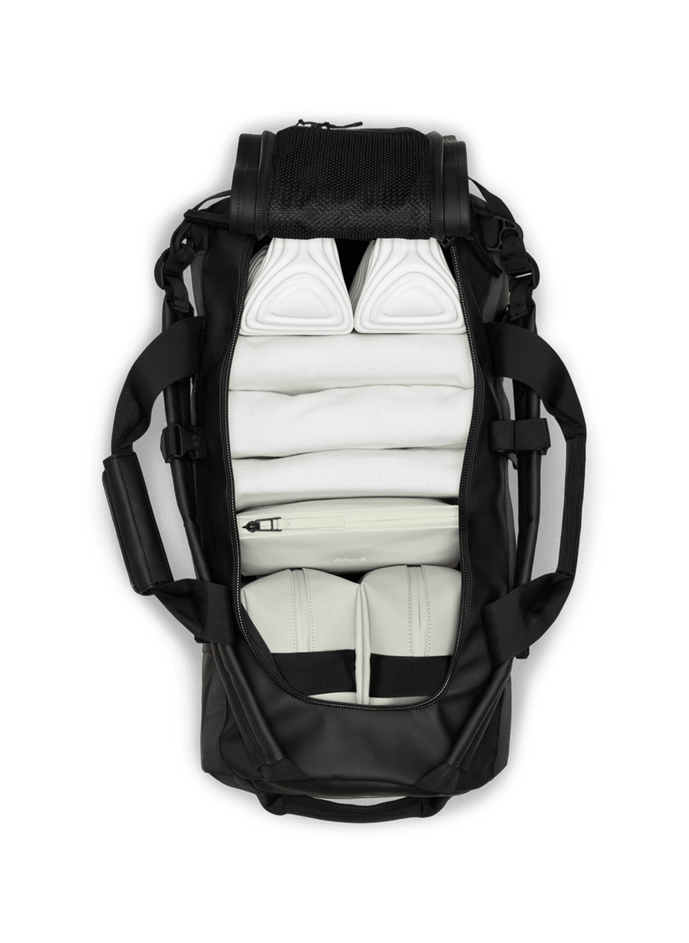 Waterproof Travel Backpack RAINS Black